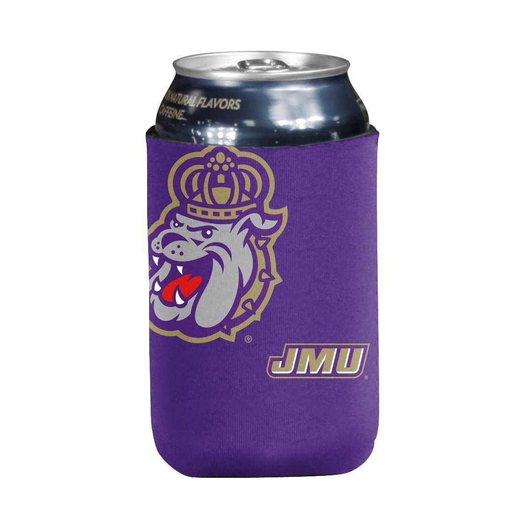 James Madison Oversized Logo Insulated Can Sleeve  