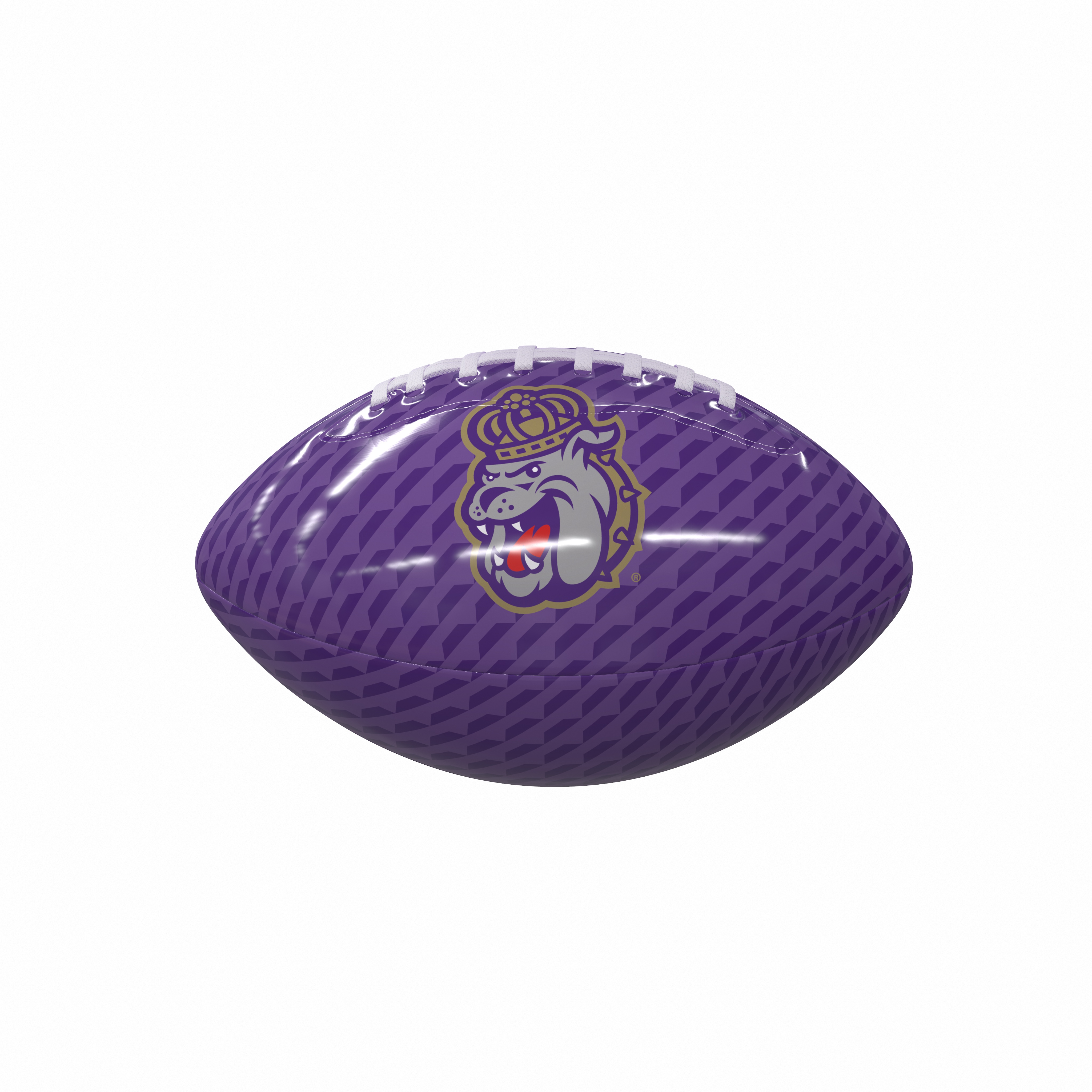 James Madison Carbon Fiber Mini Size Glossy Football  