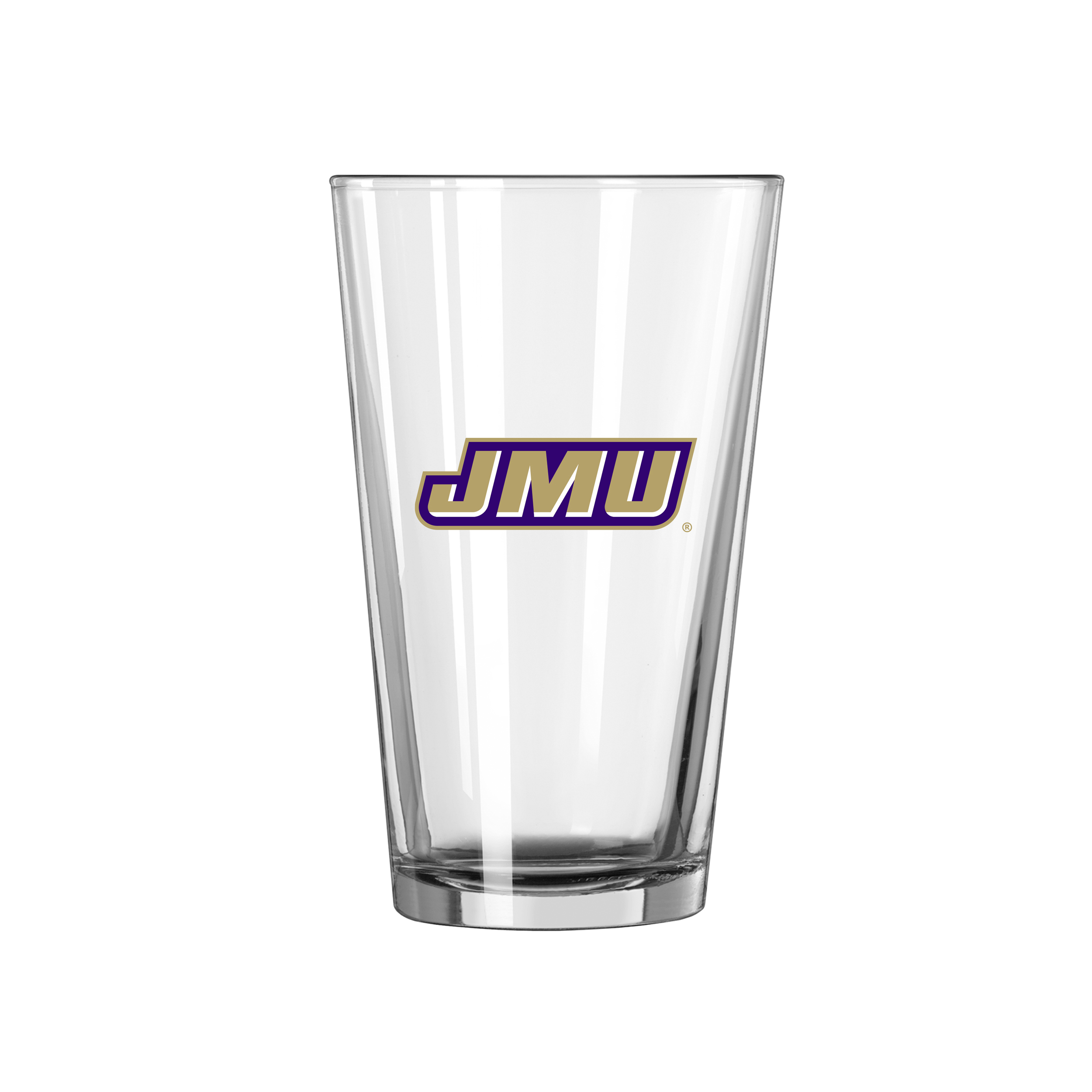 James Madison 16oz Logo Pint Glass  