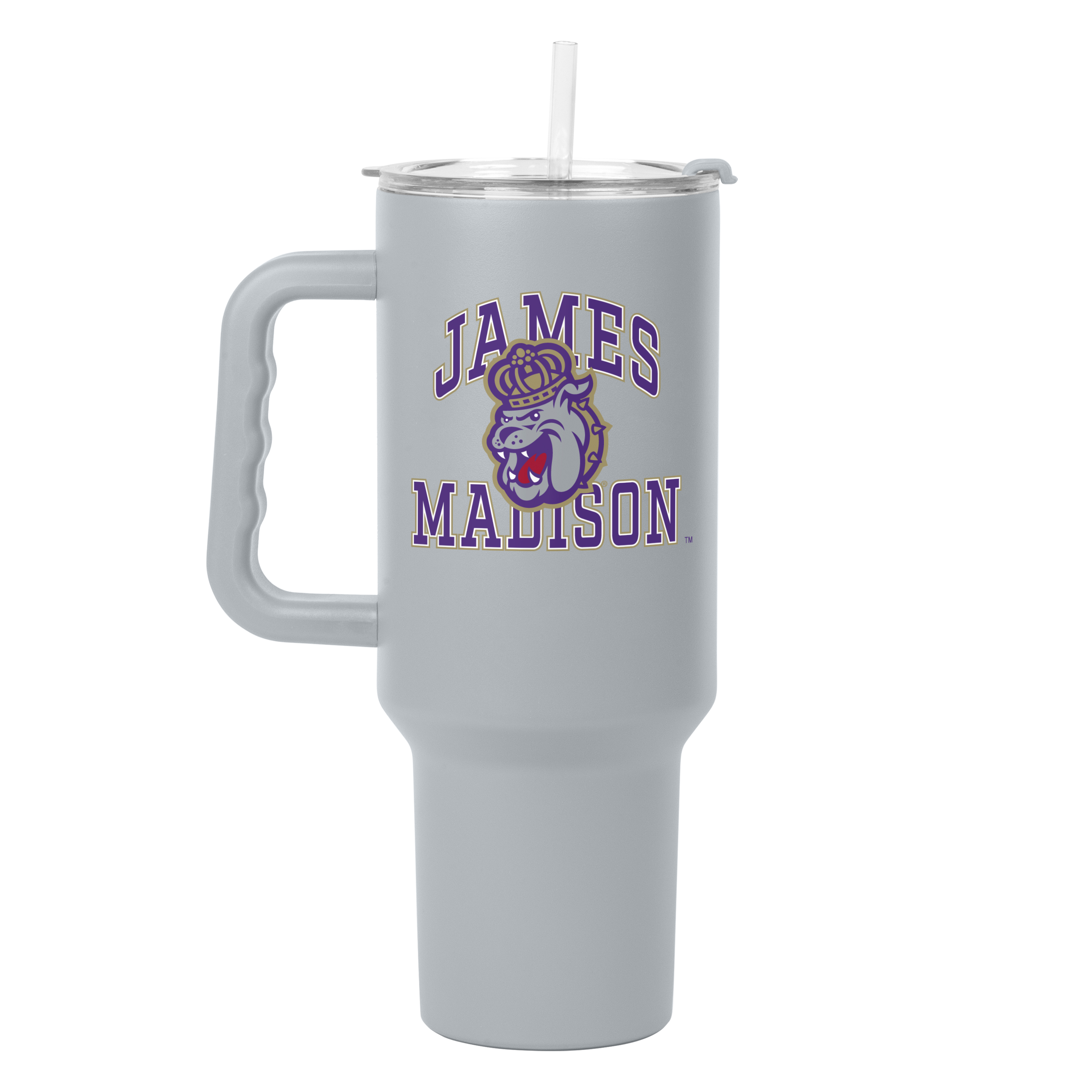James Madison Stone 40oz Athletic Powder Coat Tumbler  