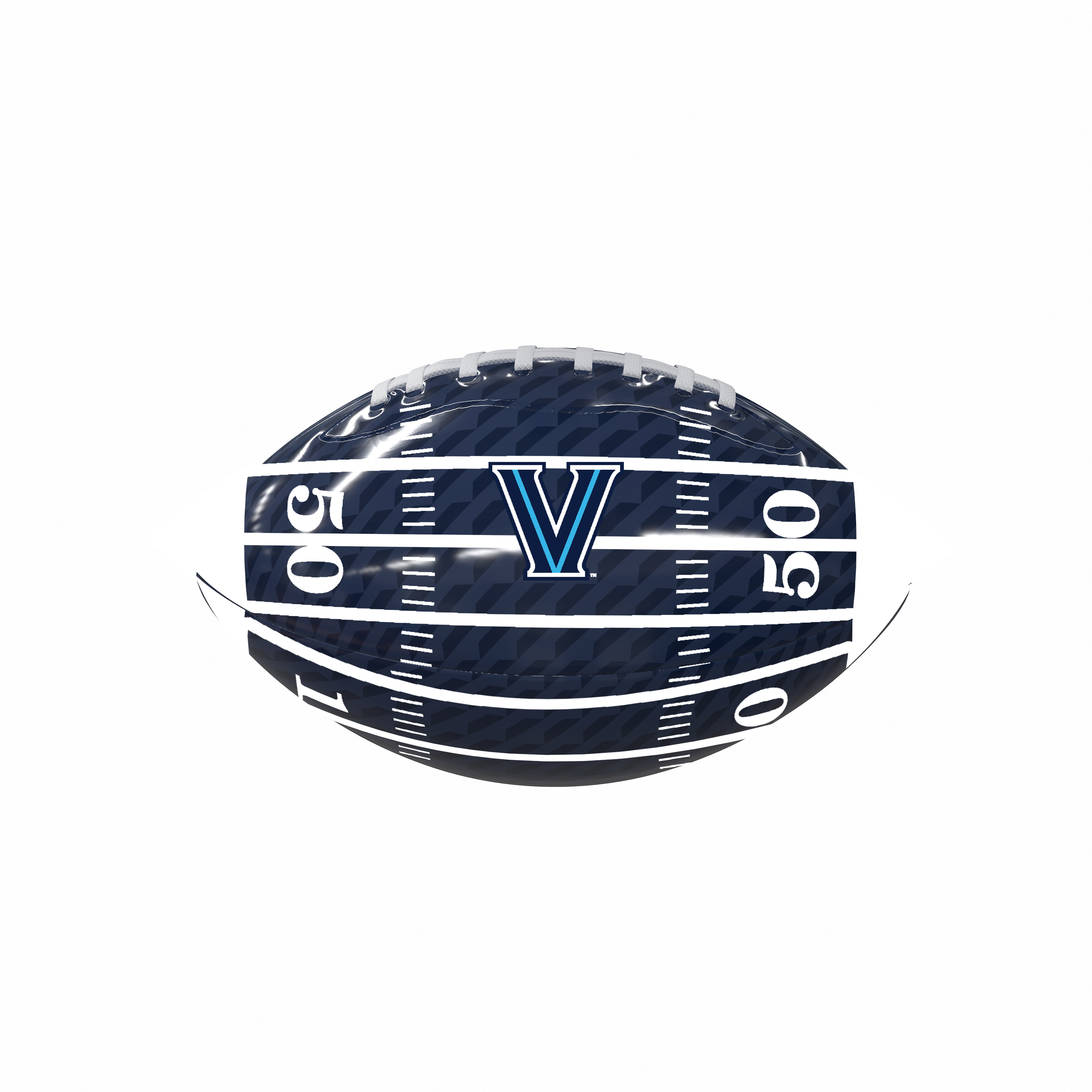 Villanova Mini-Size Glossy Football  