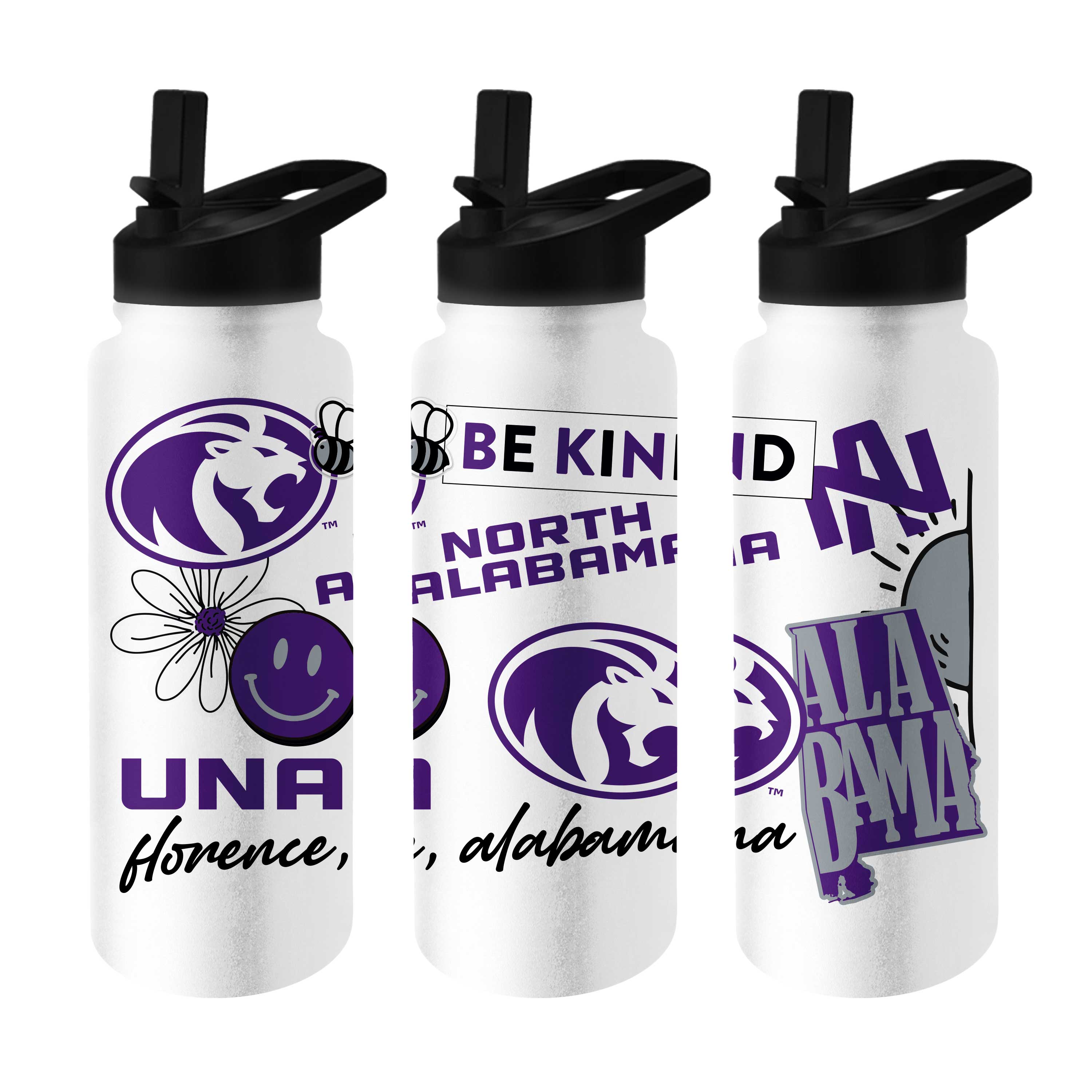 North Alabama 34oz Native Quencher Bottle  