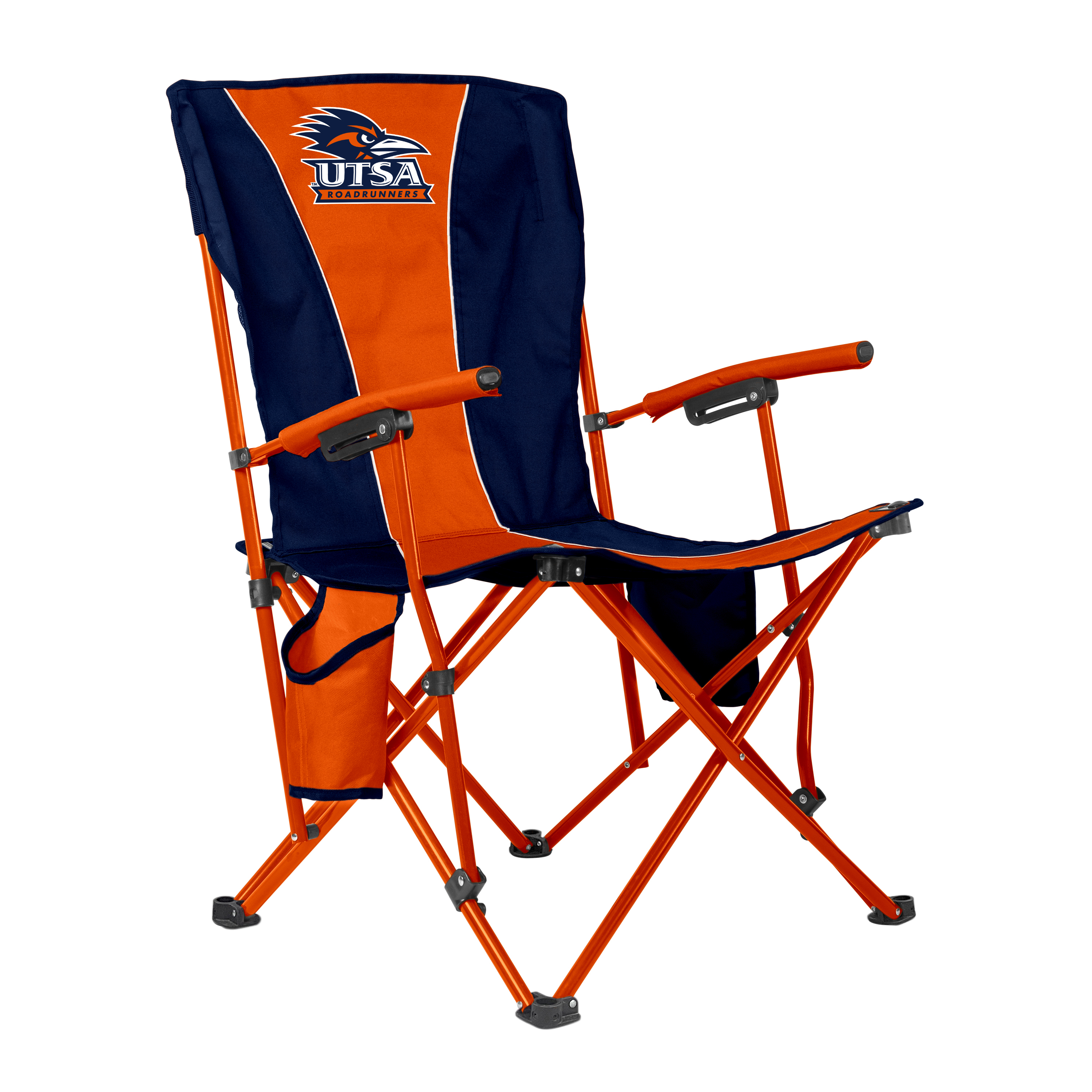 Texas - San Antonio UTSA Roadrunners Big Boy  Hard Arm Folding Chair - Tailgate - Camping 