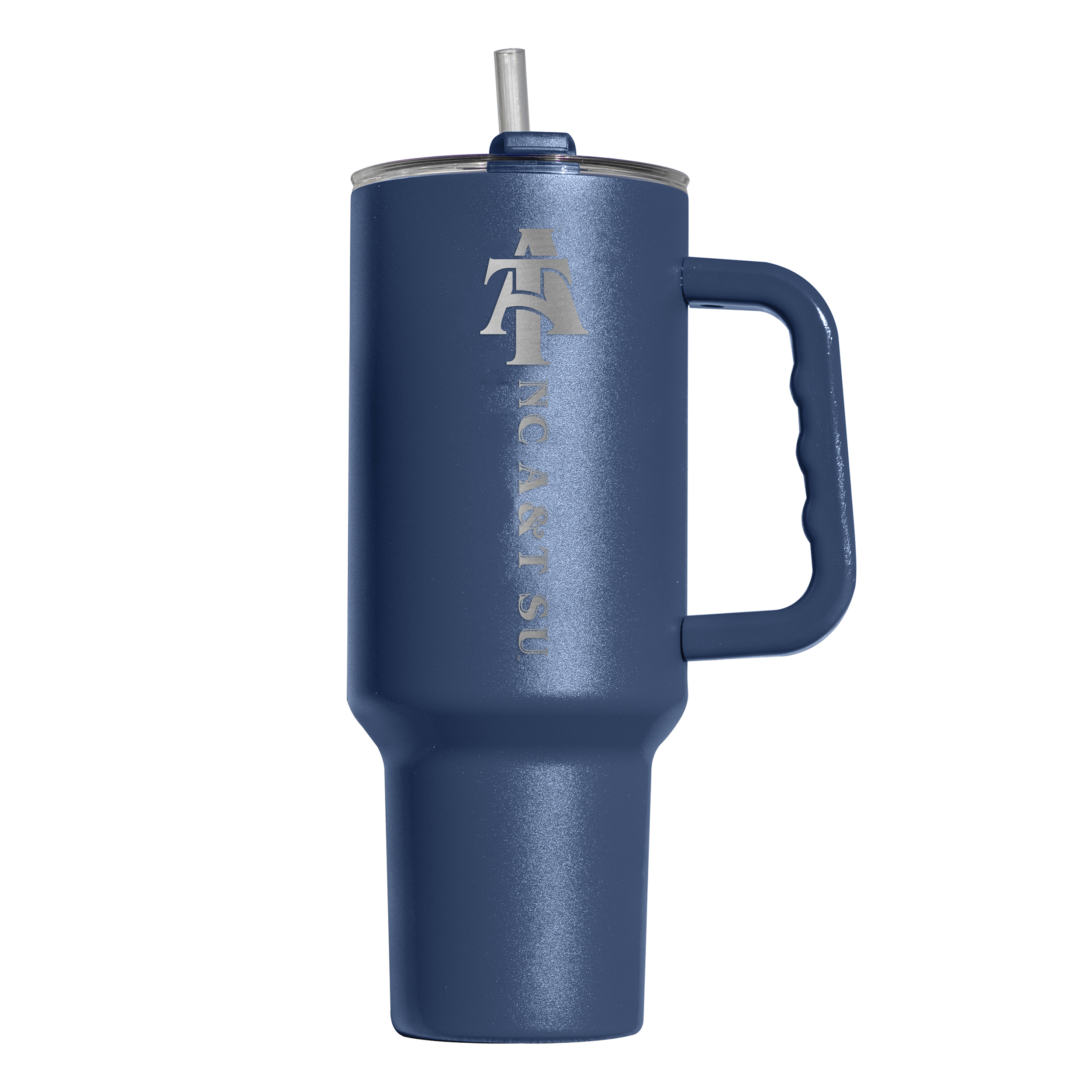 North Carolina A&T 40oz Etch Powder Coat Tumbler  