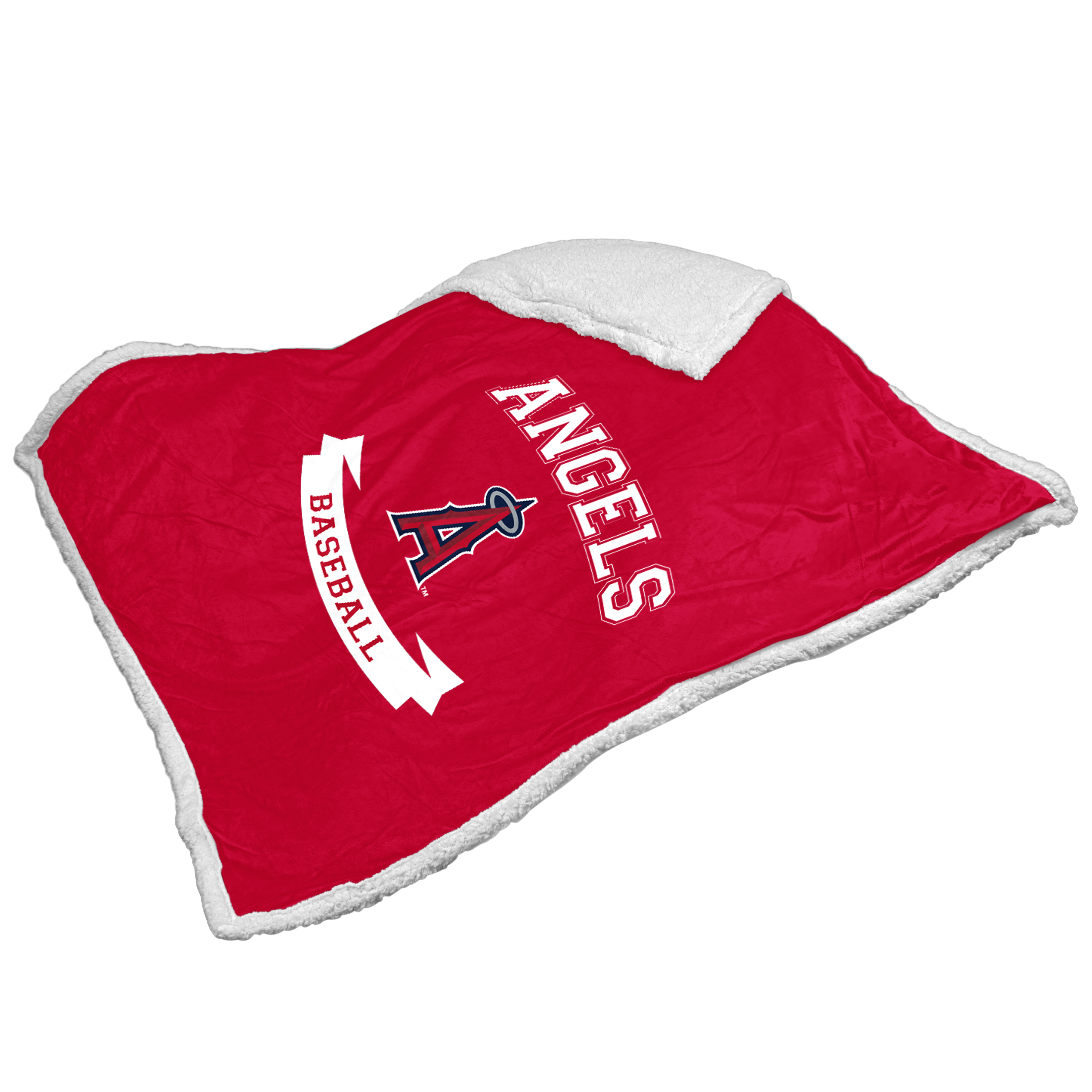 Los Angeles Angels Printed Sherpa Blanket