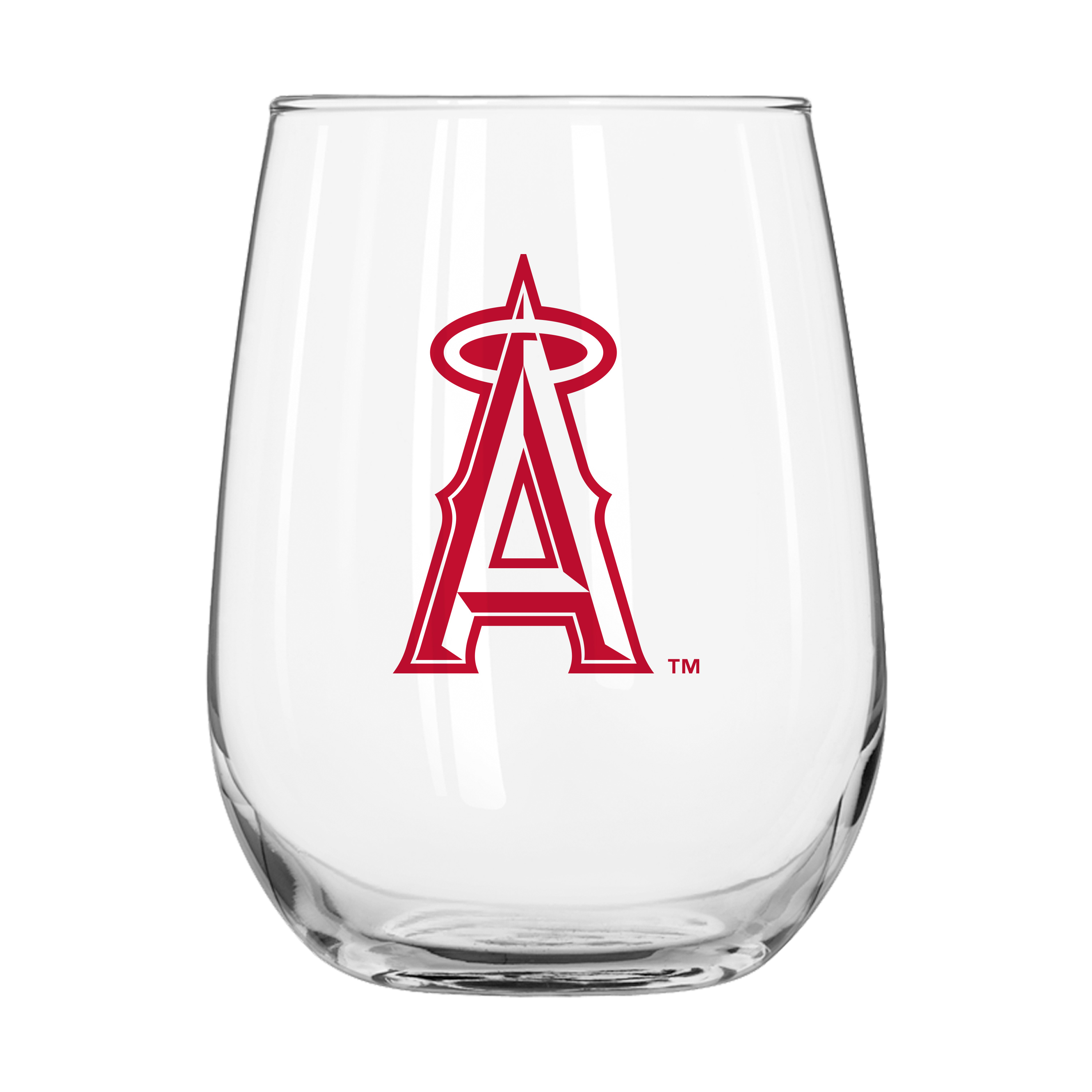 Los Angeles Angels 16oz Gameday Curved Beverage Glass  