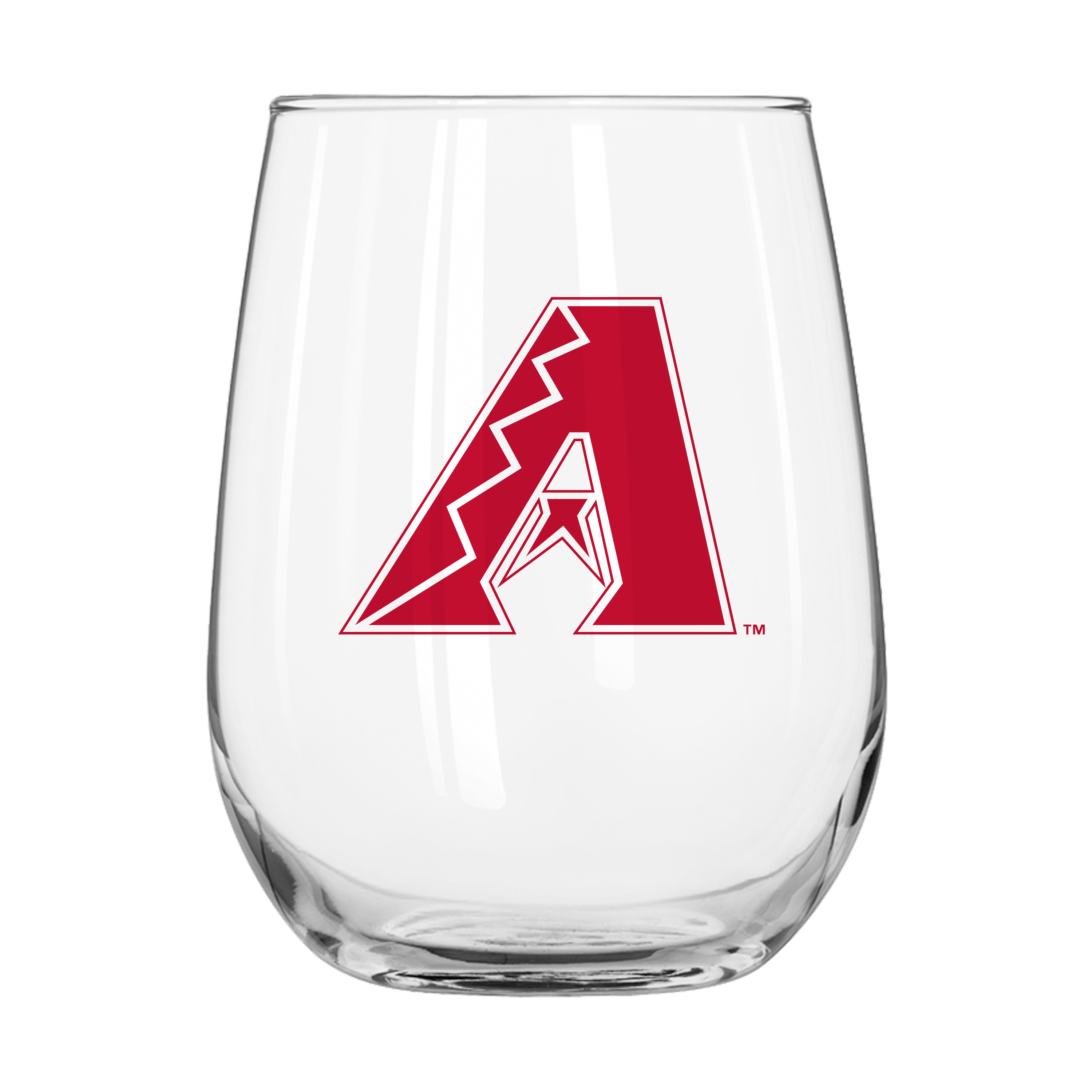 Arizona D-Backs 16oz Gameday Curved Beverage Glass  