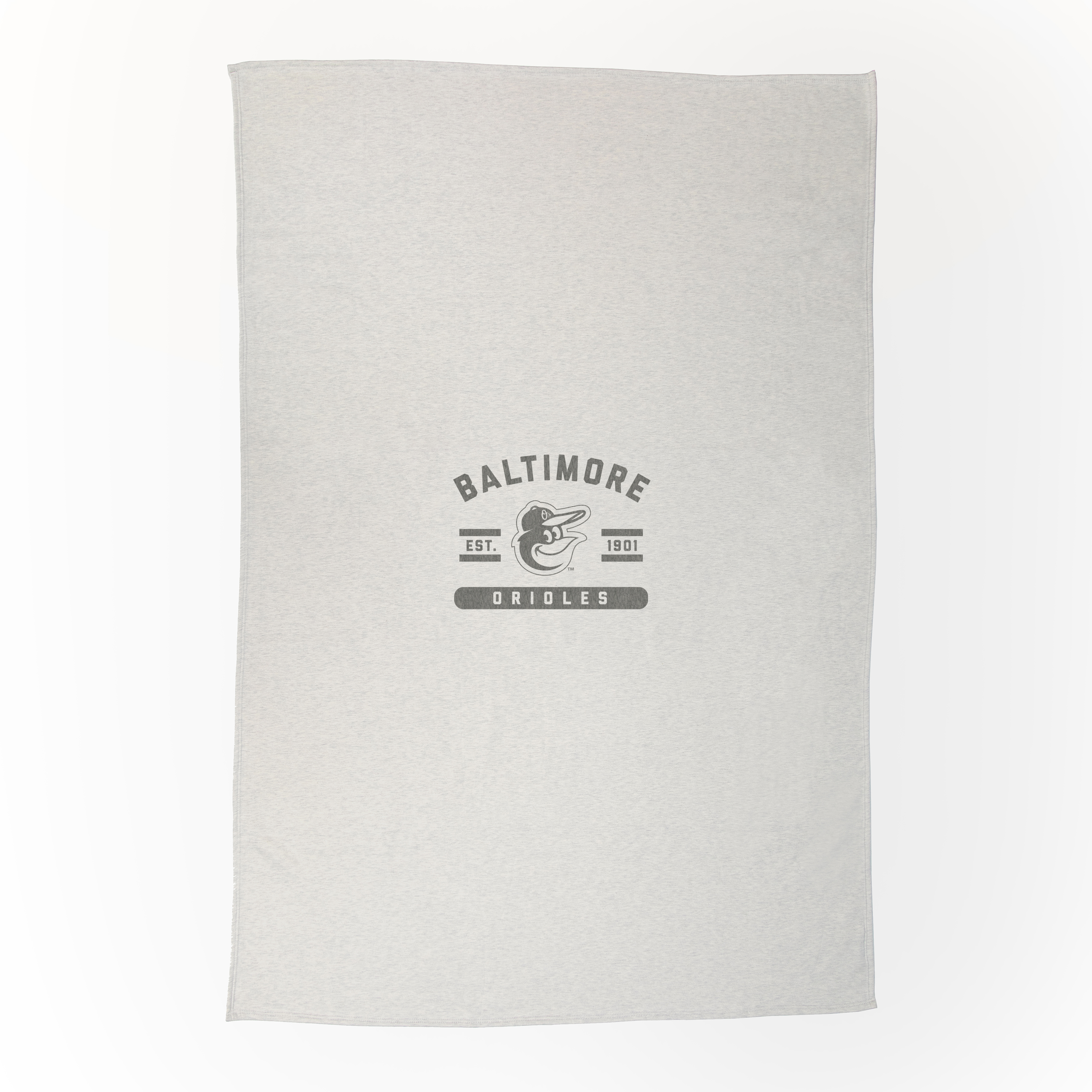 Baltimore Orioles Sublimated Sweatshirt Blanket  