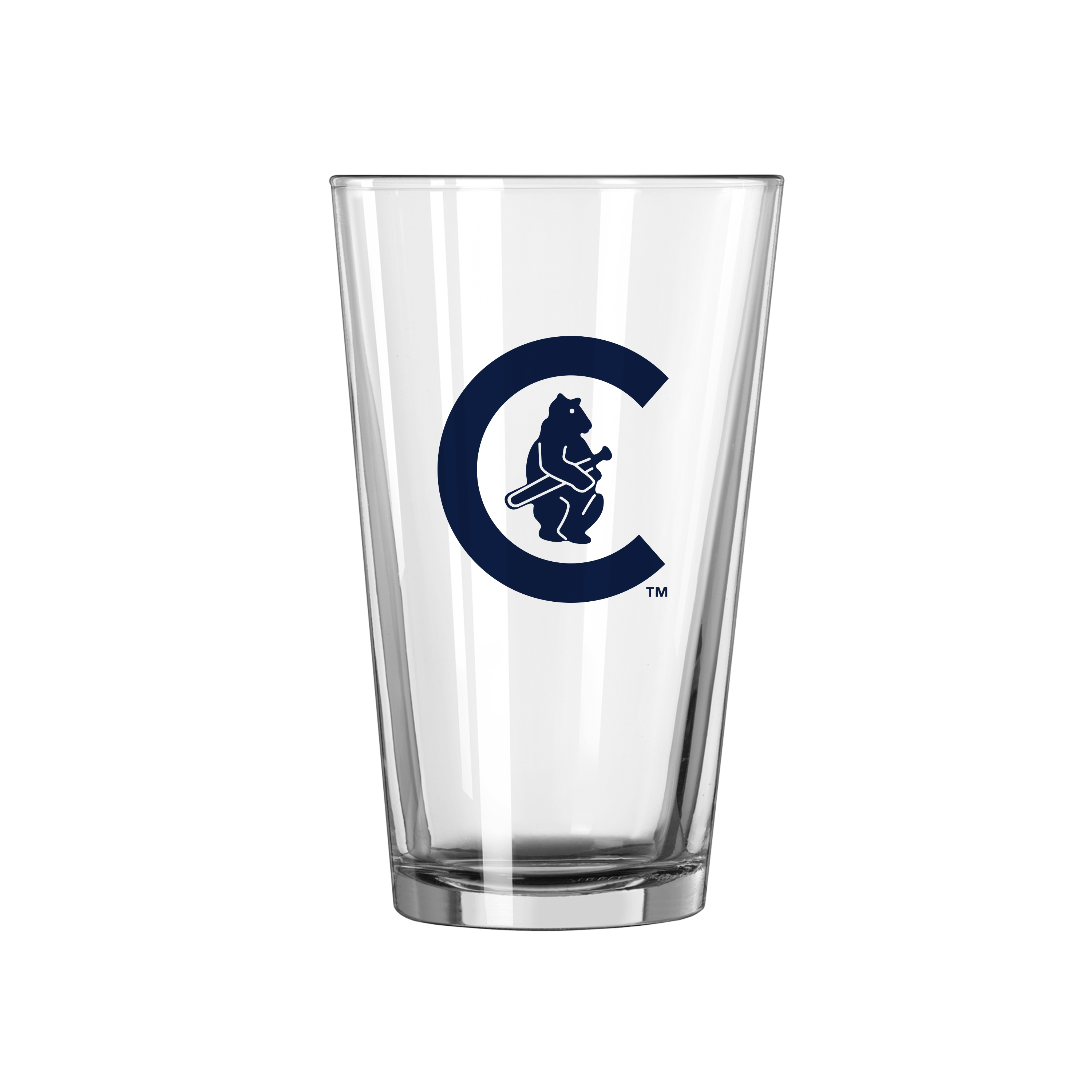 Chicago Cubs 1914 Bear 16oz Pint Glass  