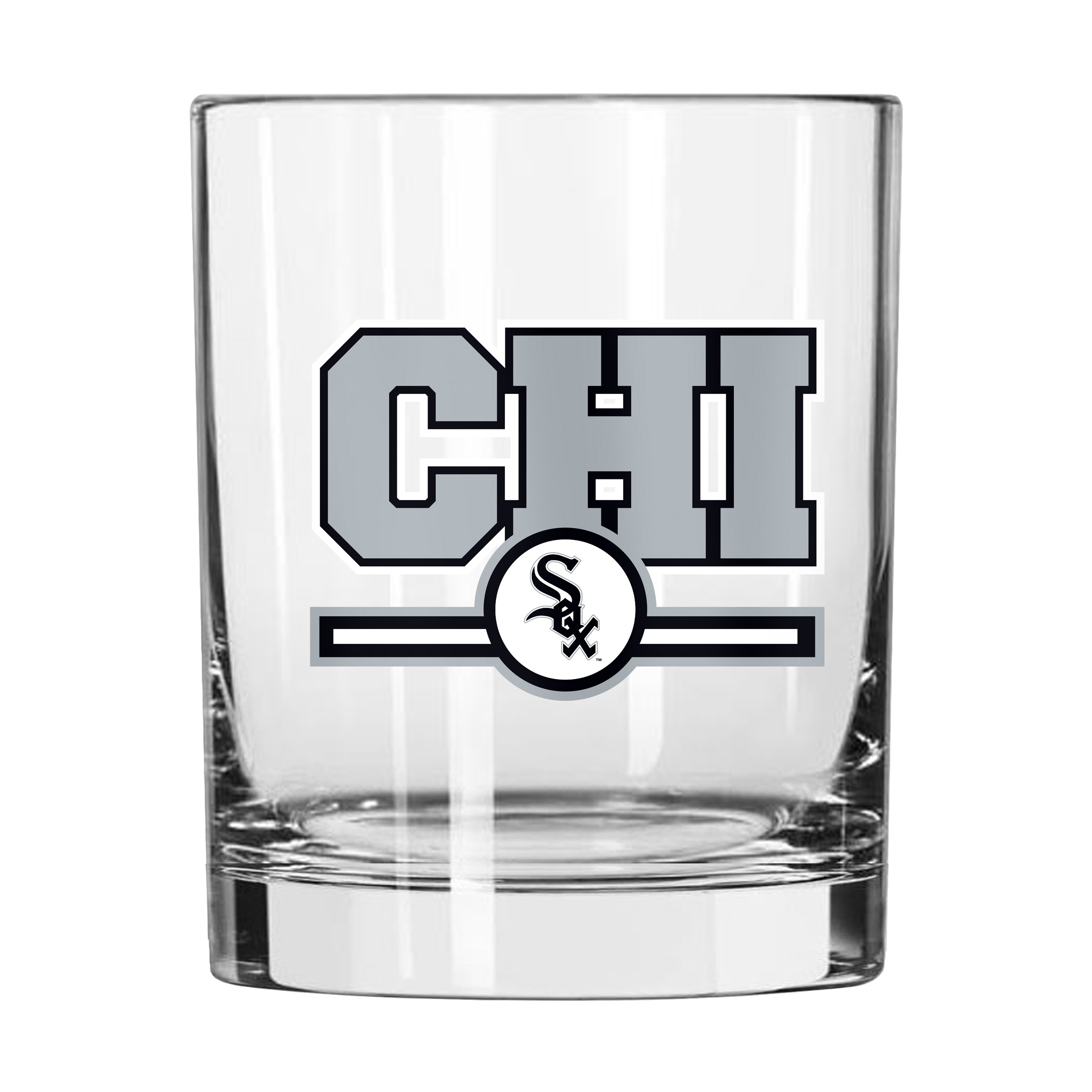 Chicago White Sox 14oz Letterman Rocks Glass  