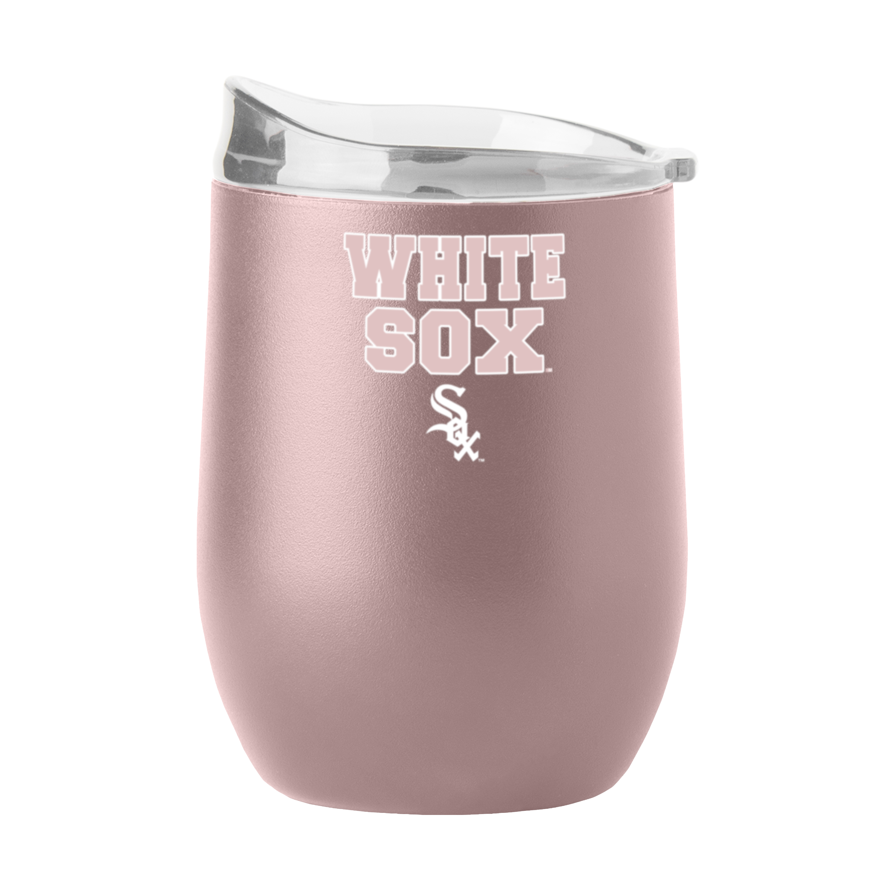 Chicago White Sox 16oz Stencil Powder Coat Curved Beverage  