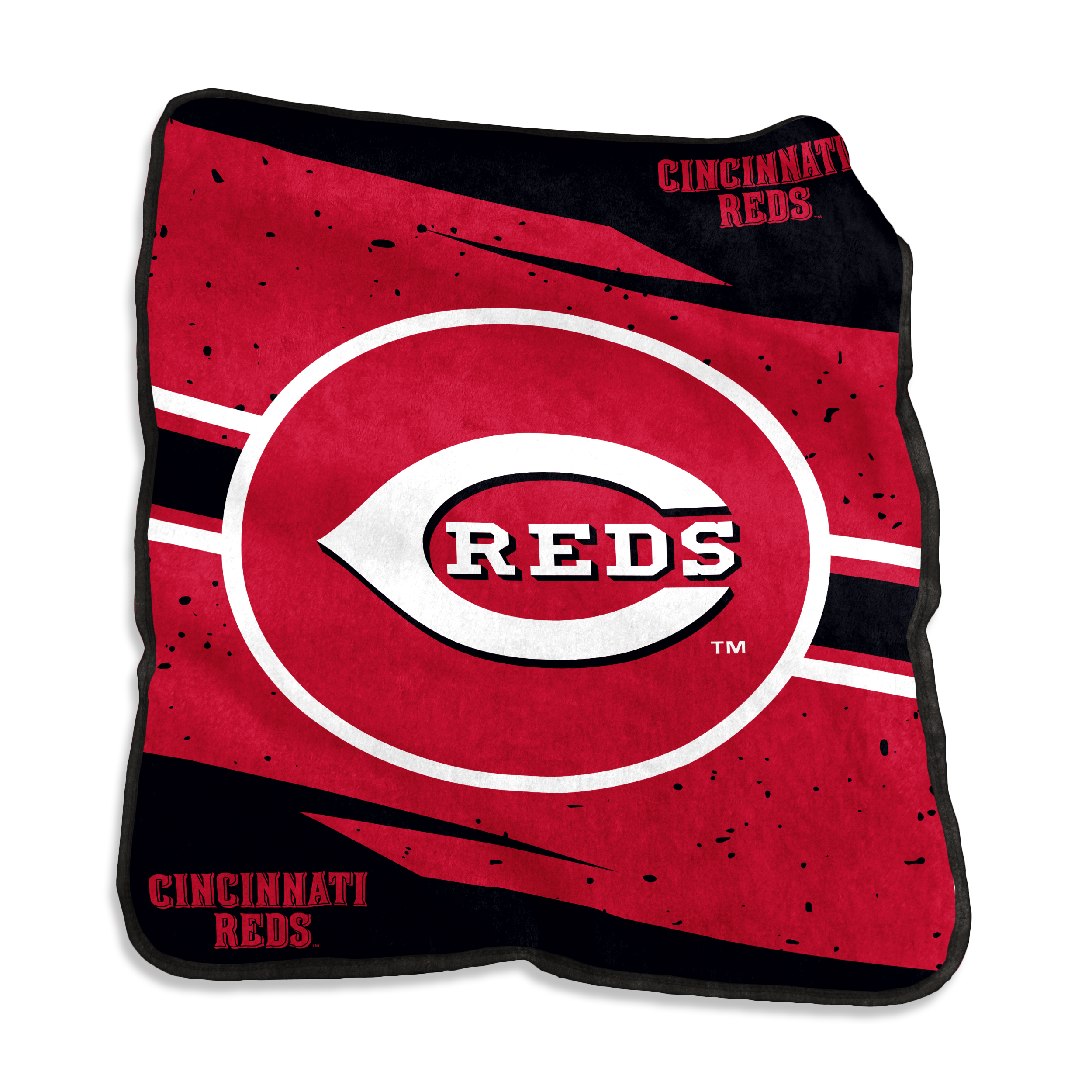 Cincinnati Reds 60x80 Circle Raschel Blanket  