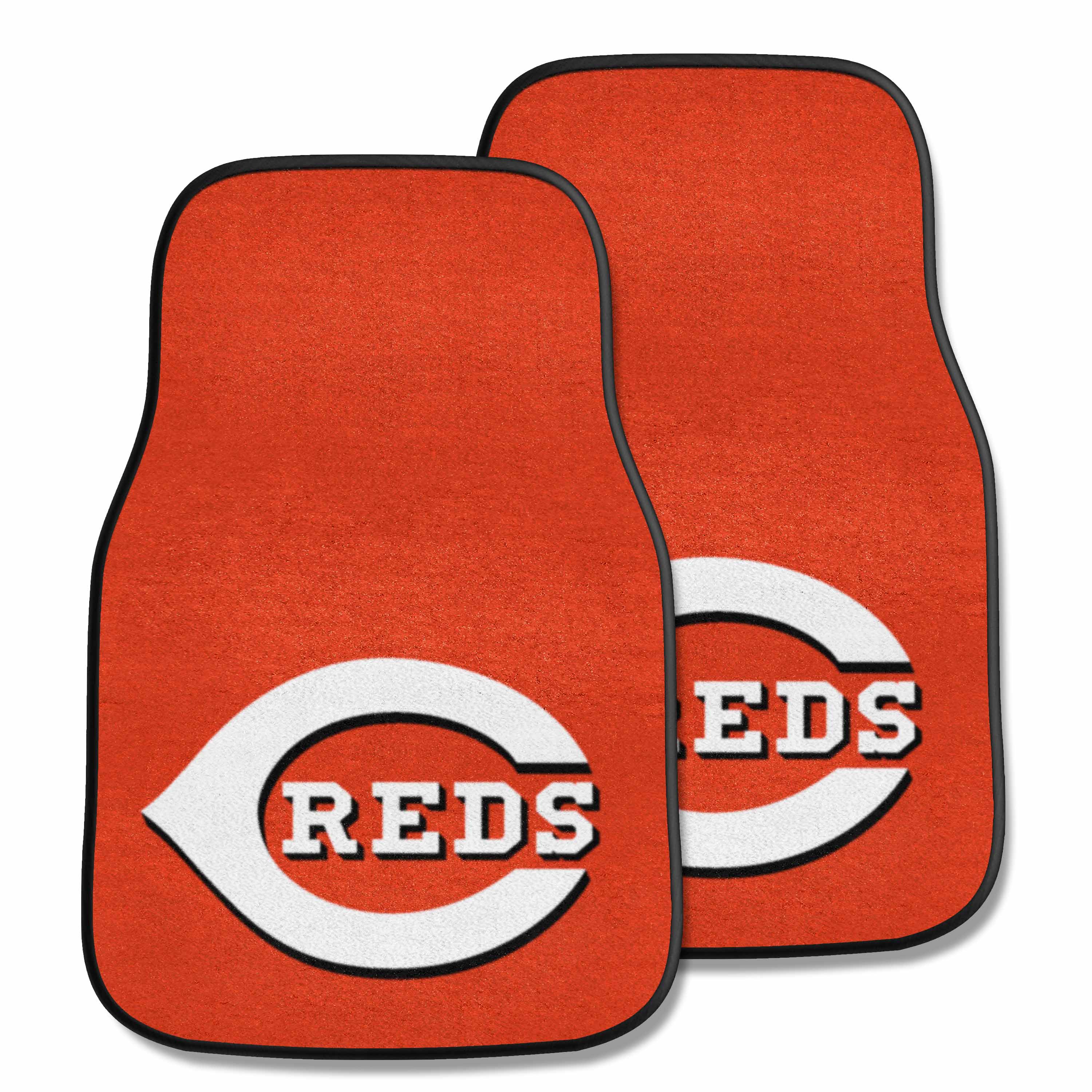 Cincinnati Reds  2-pc Carpet Car Mat Set  