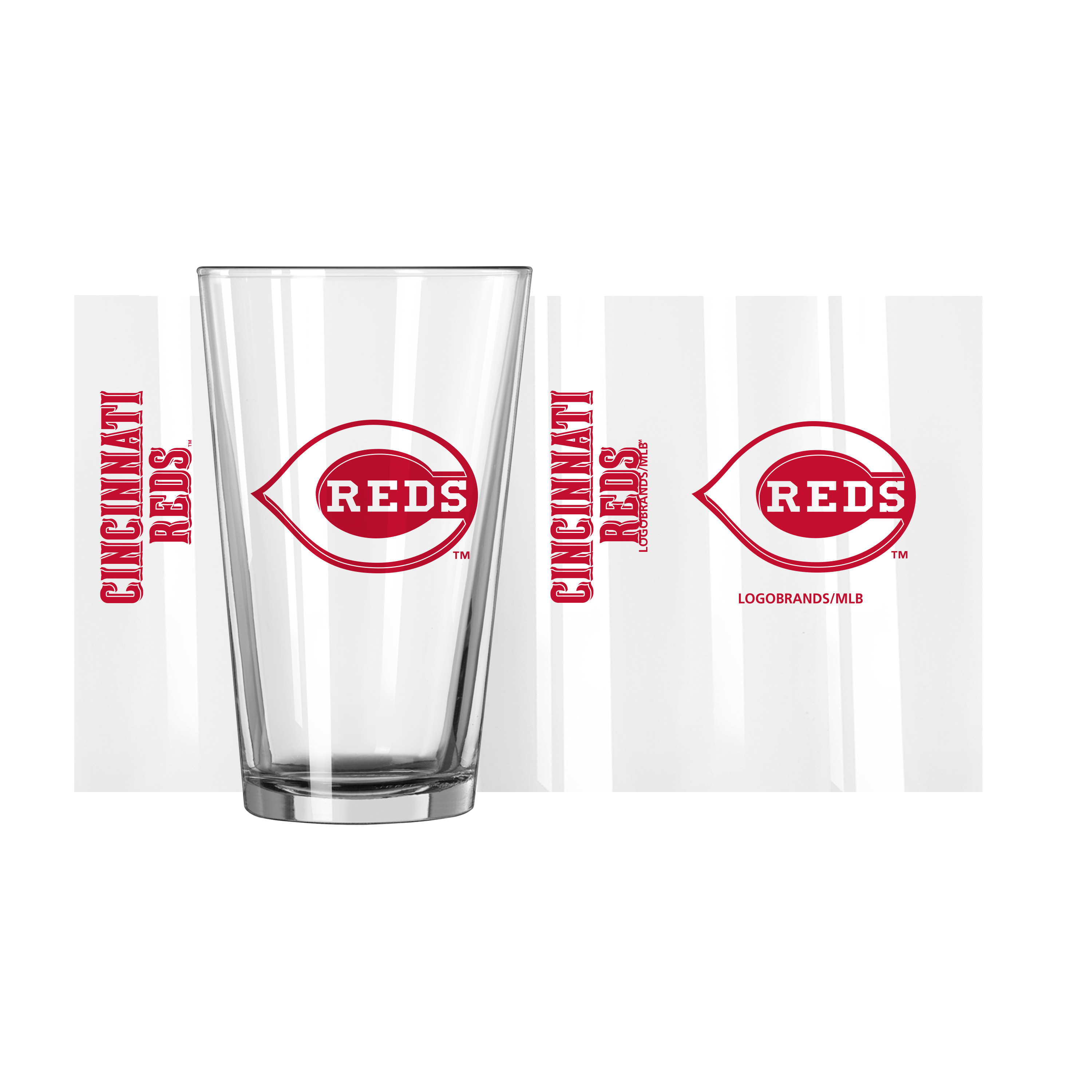 Cincinnati Reds 16oz Gameday Pint Glass  