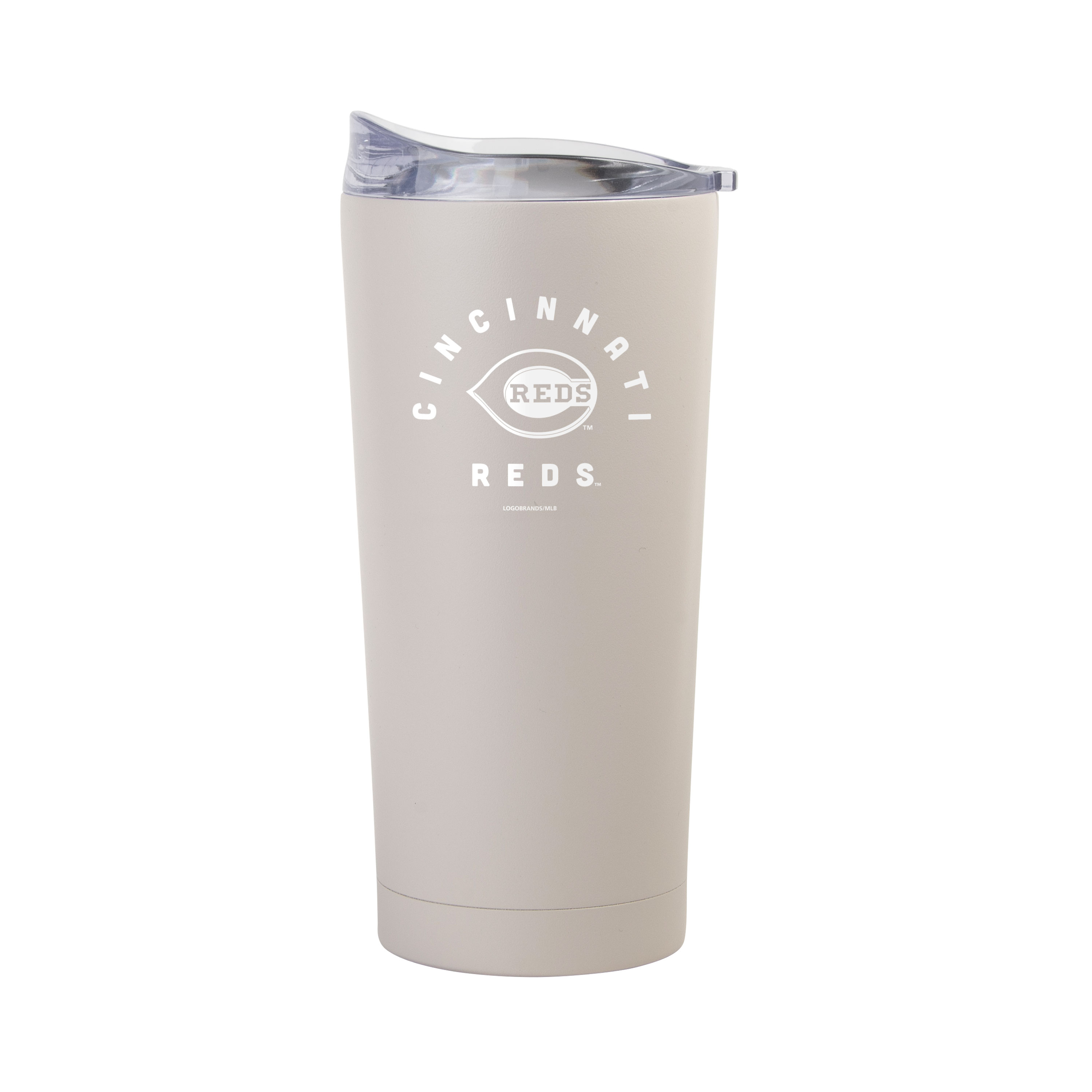 Cincinnati Reds 20oz Archway Sand Powder Coat Tumbler  