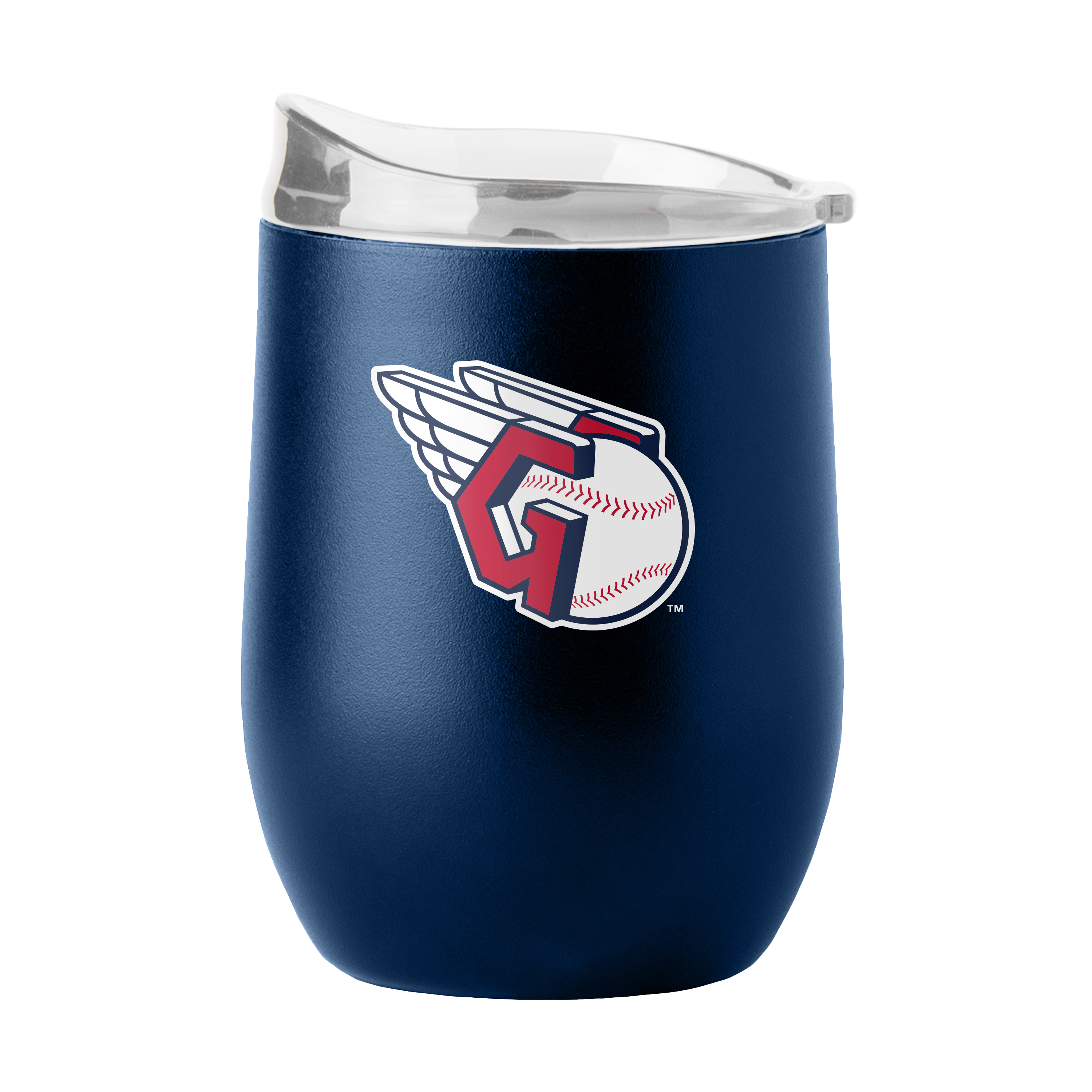 Cleveland Guardians 16oz Flipside Powder Coat Curved Beverage  