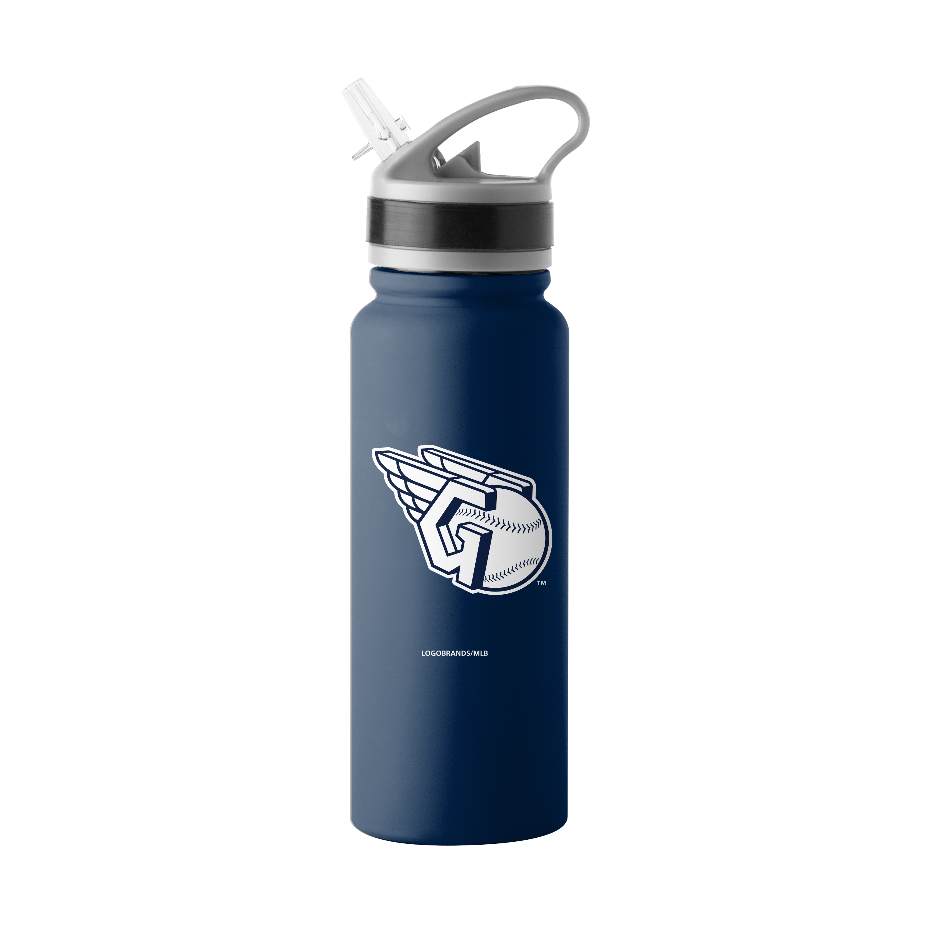 Cleveland Guardians LOGO 25oz Stainless Single Wall Flip Top Bottle  