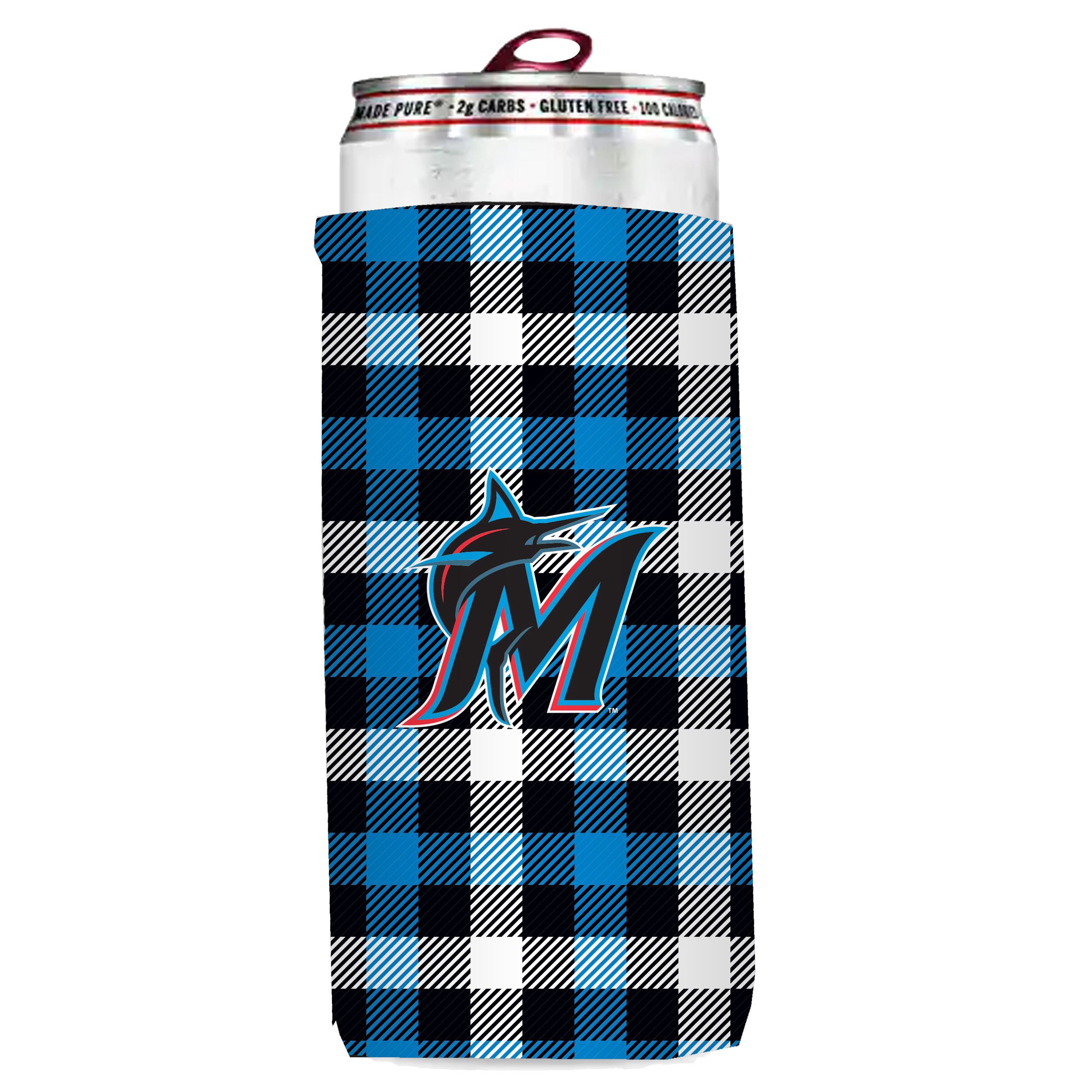 Miami Marlins Insulated Slim Can Sleeve  