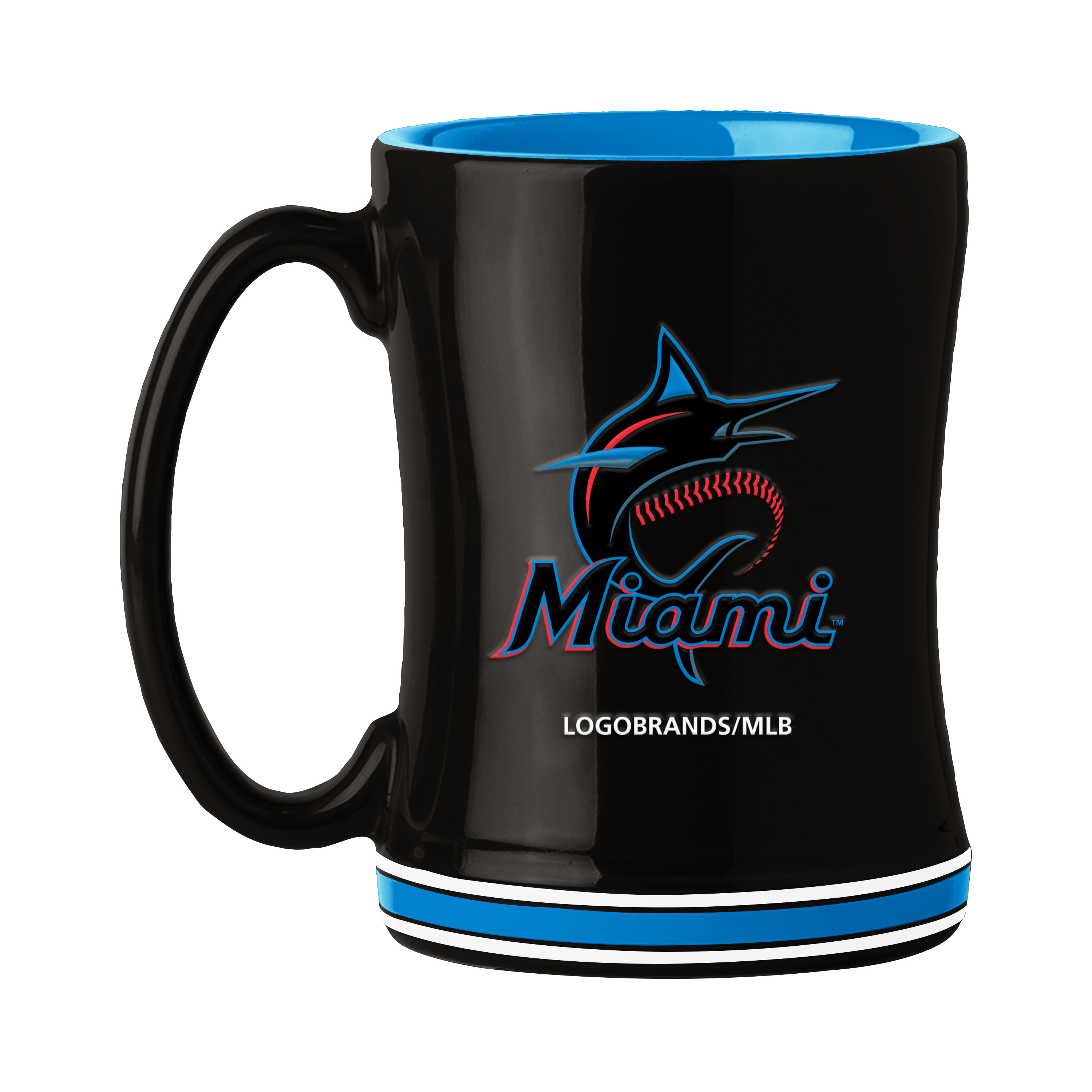 Miami Marlins 14oz Relief Mug  