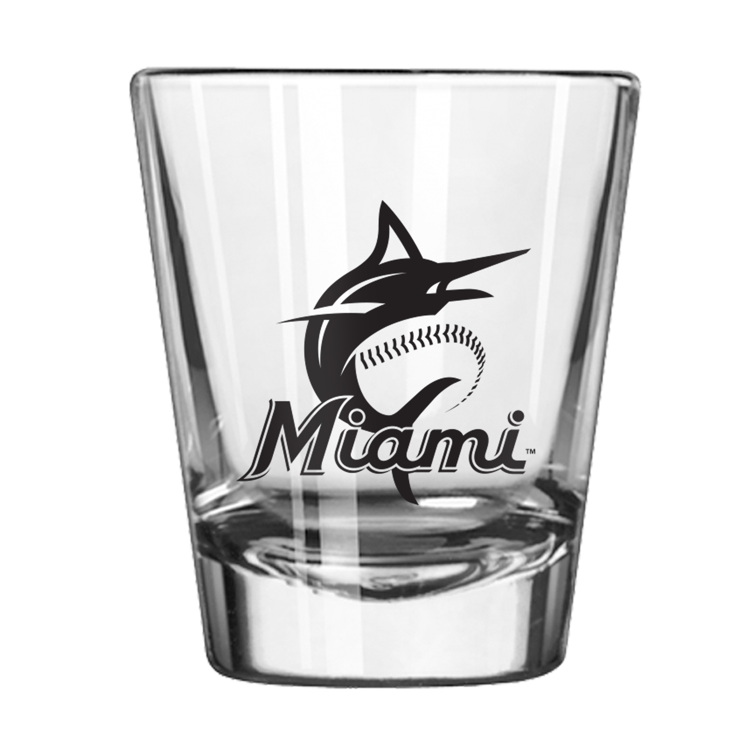 Miami Marlins 2oz Gameday Shot Glass  