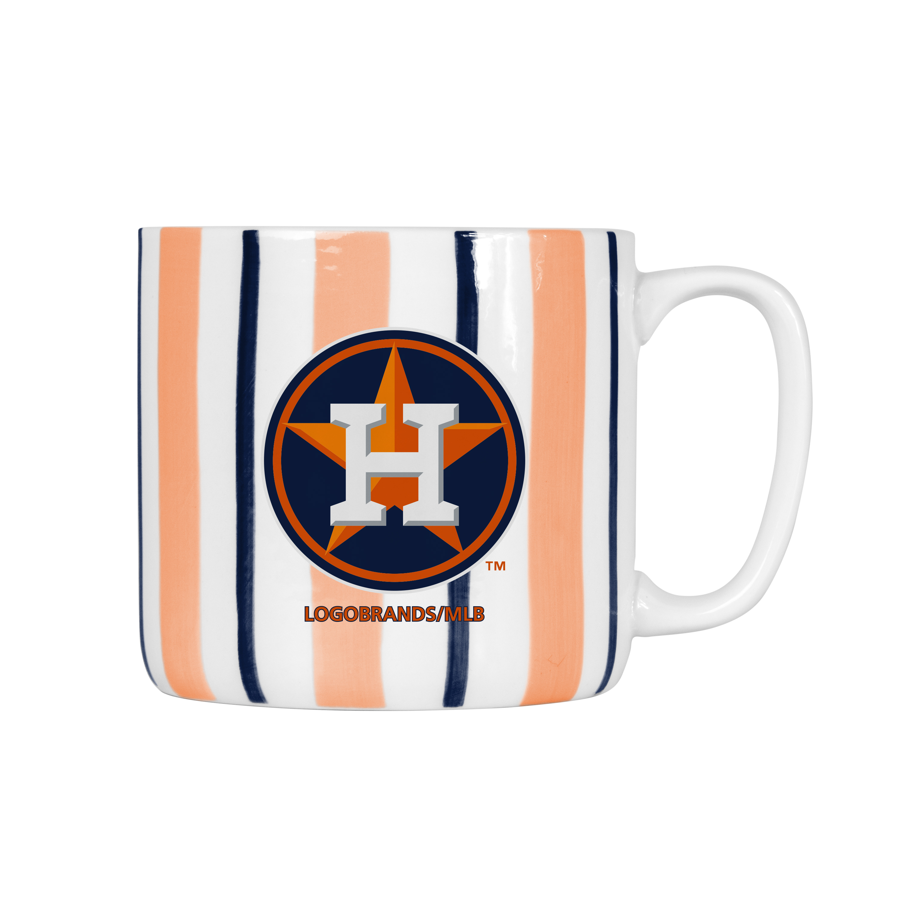 Houston Astros 16oz Brushstroke Stripe Mug  