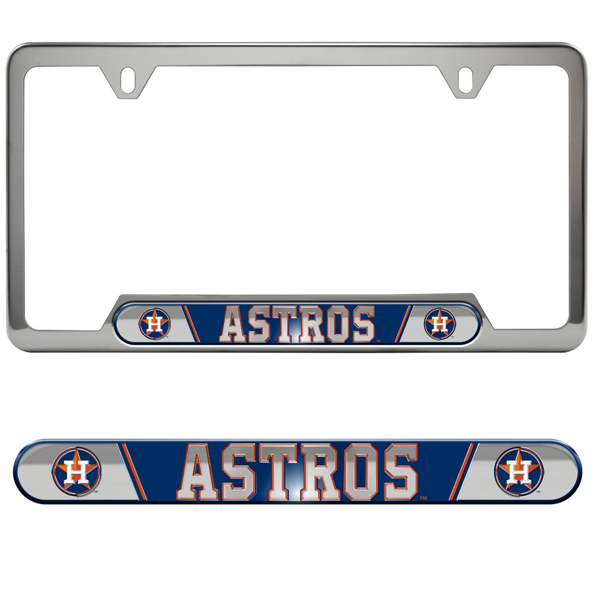 Houston Astros Embossed License Plate Frame  