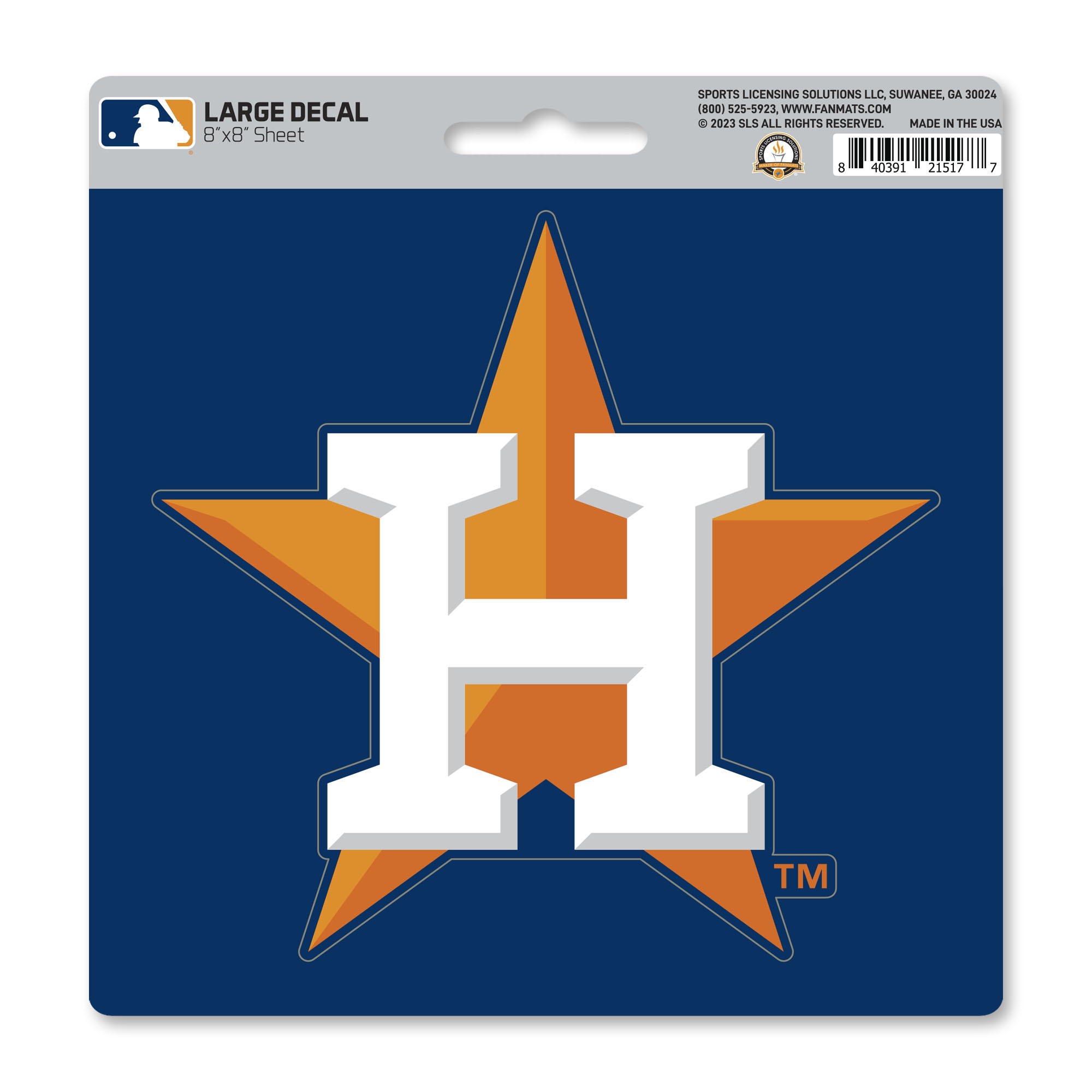 MLB - Houston Astros Embossed Color Emblem    