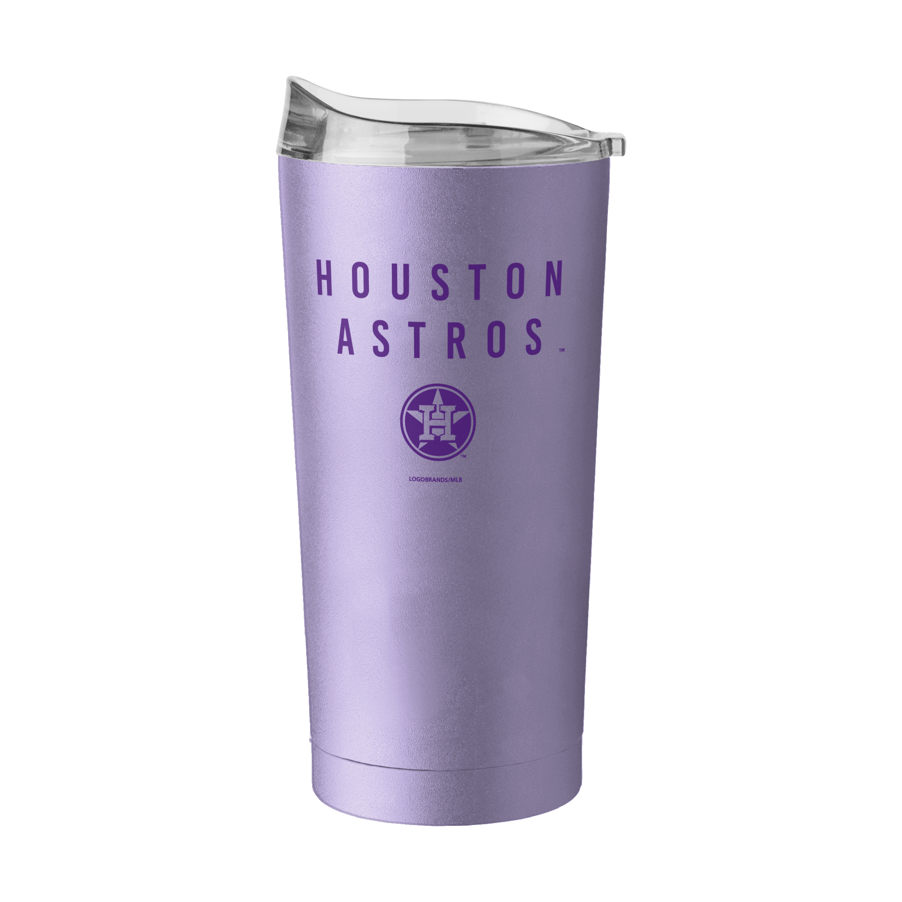 Houston Astros 20oz Tonal Lavender Powder Coat Tumbler  