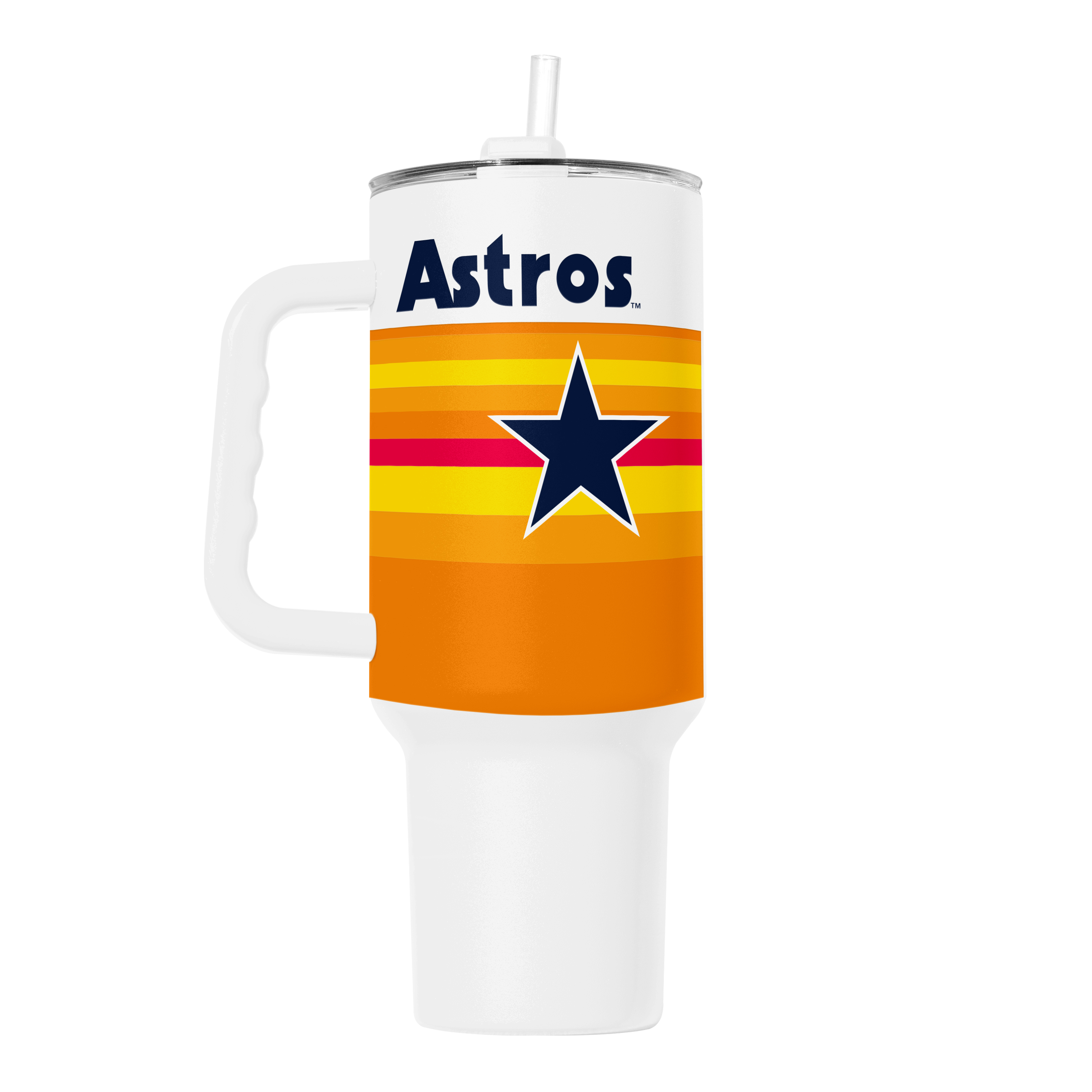 Houston Astros Rainbow 40oz Powder Coat Coolie  