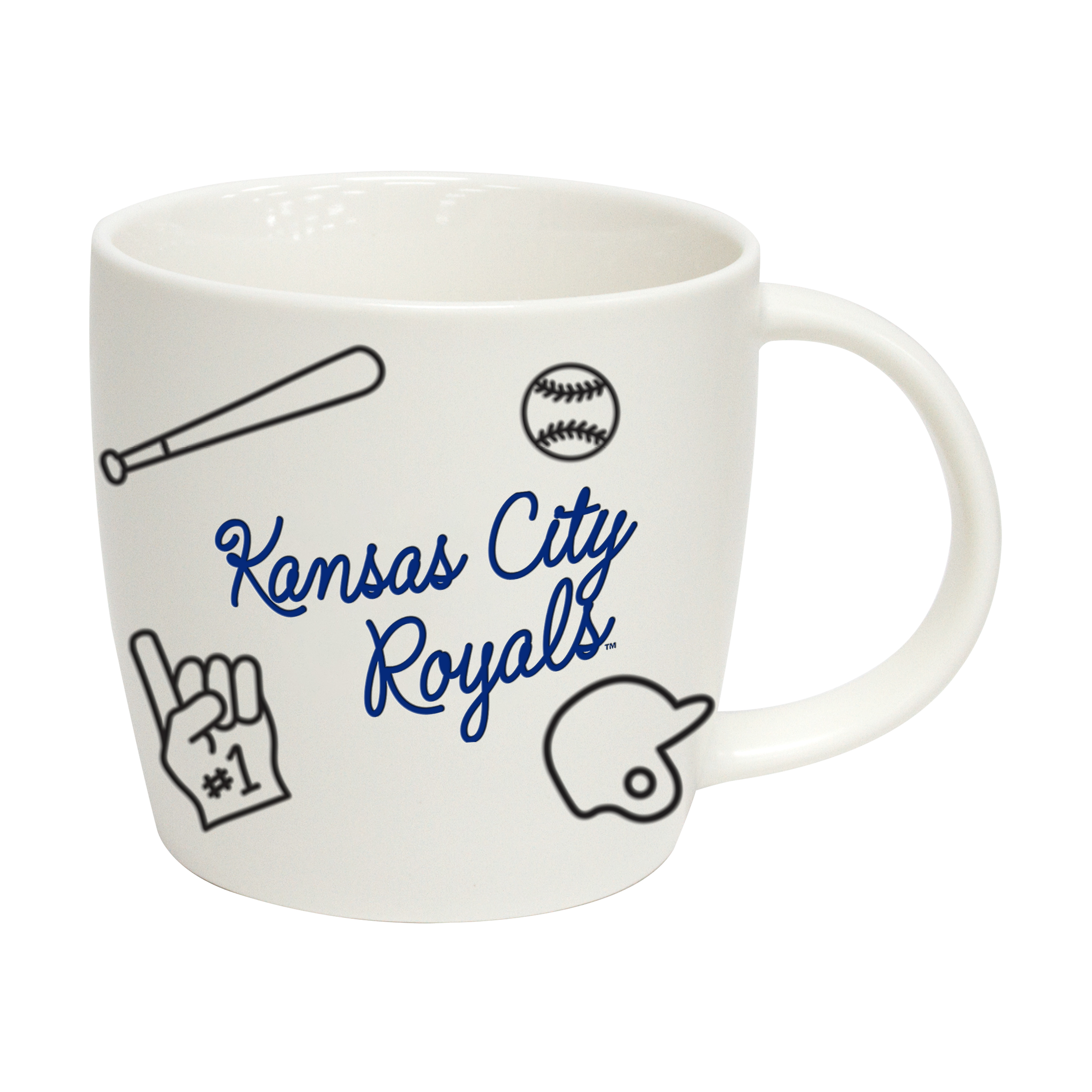 Kansas City Royals 18oz Playmaker Mug  