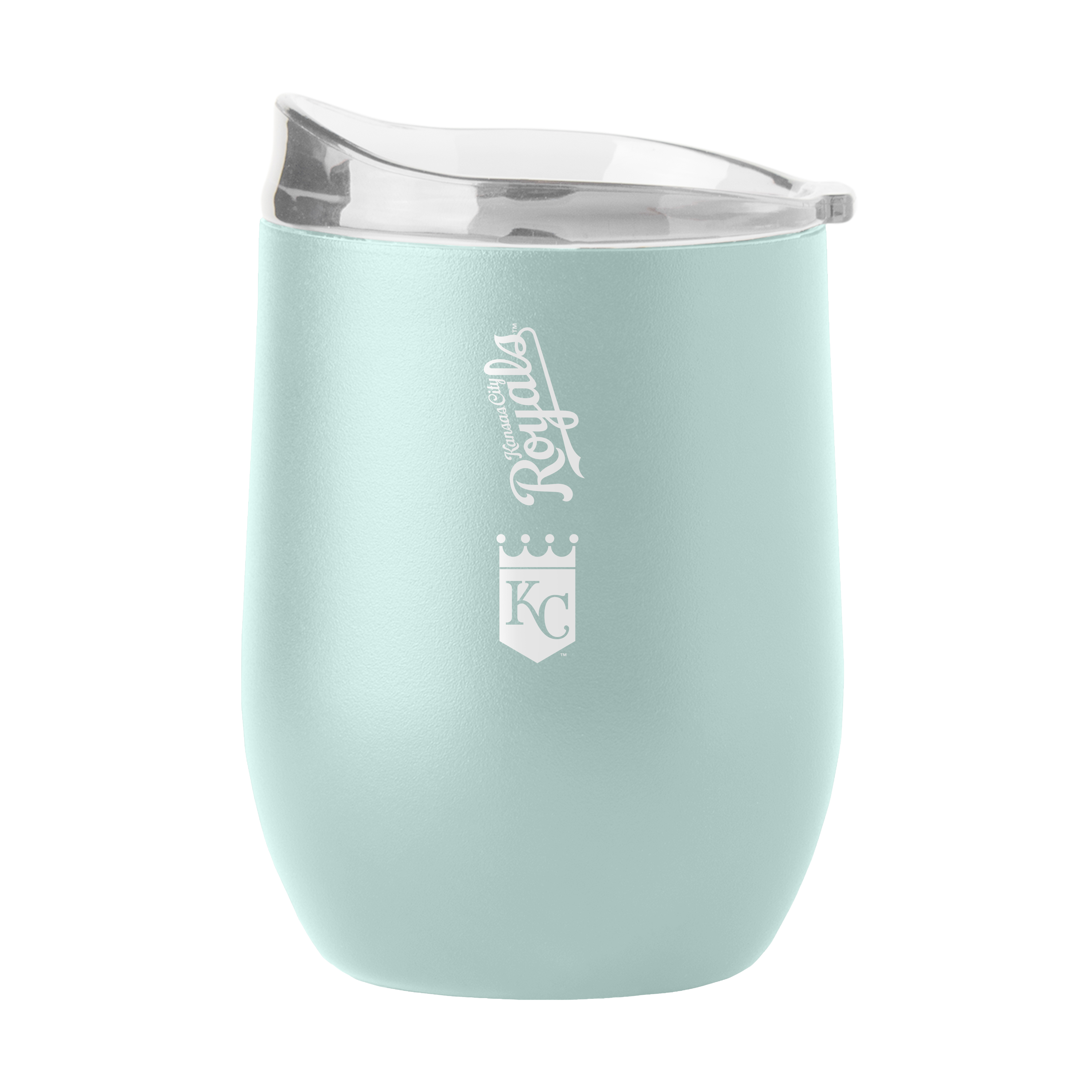 Kansas City Royals 16oz Vertical Powder Coat Curved Beverage  