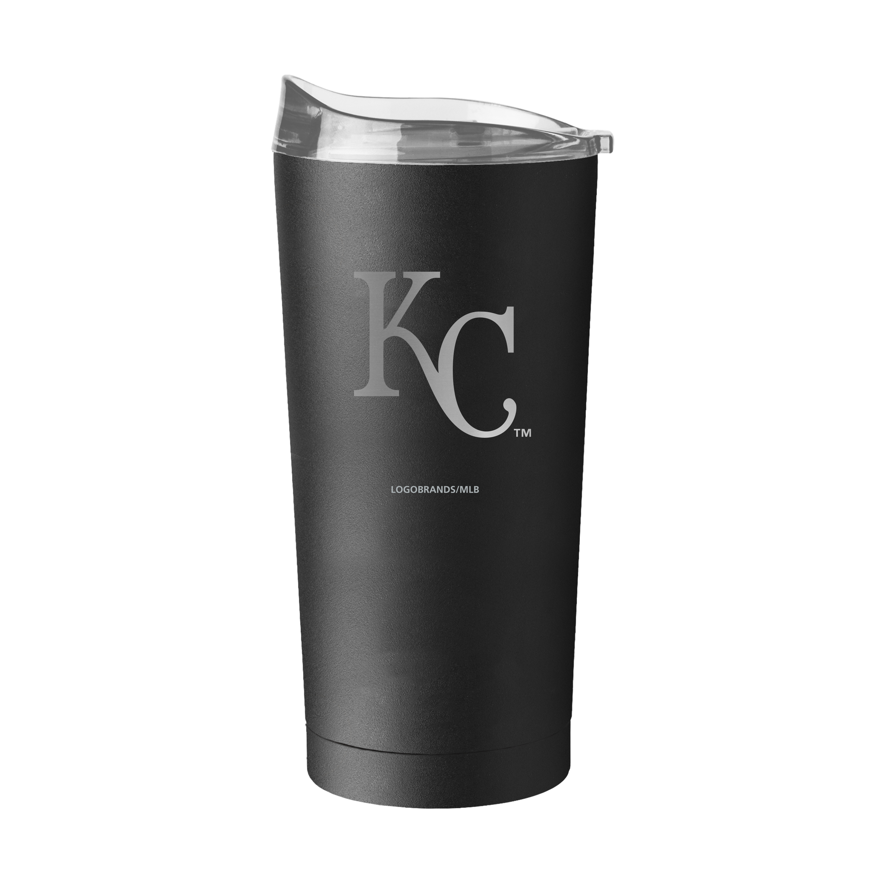 Kansas City Royals 20oz Etch Powder Coat Tumbler  