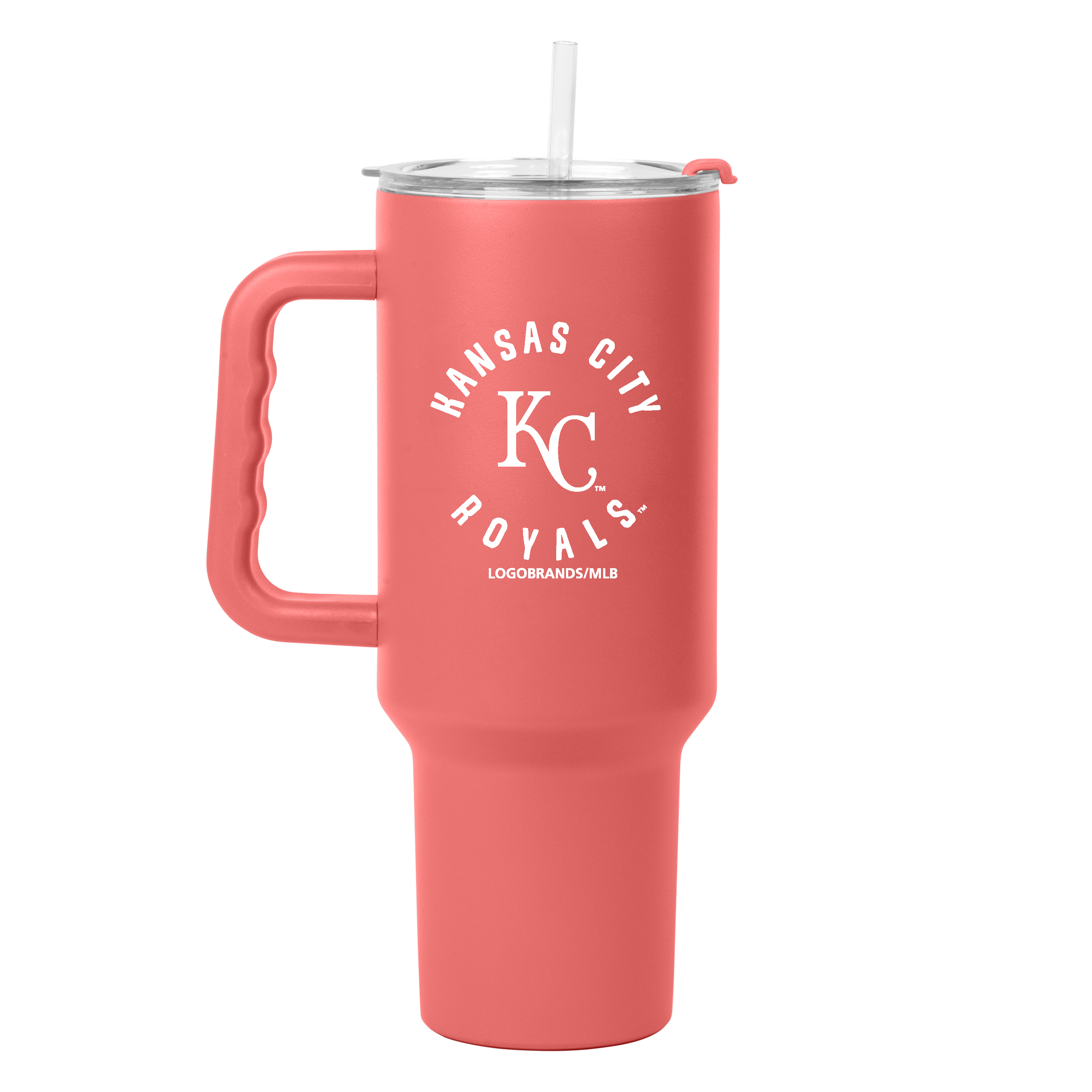 Kansas City Royals 40oz Coral Powder Coat Tumbler  