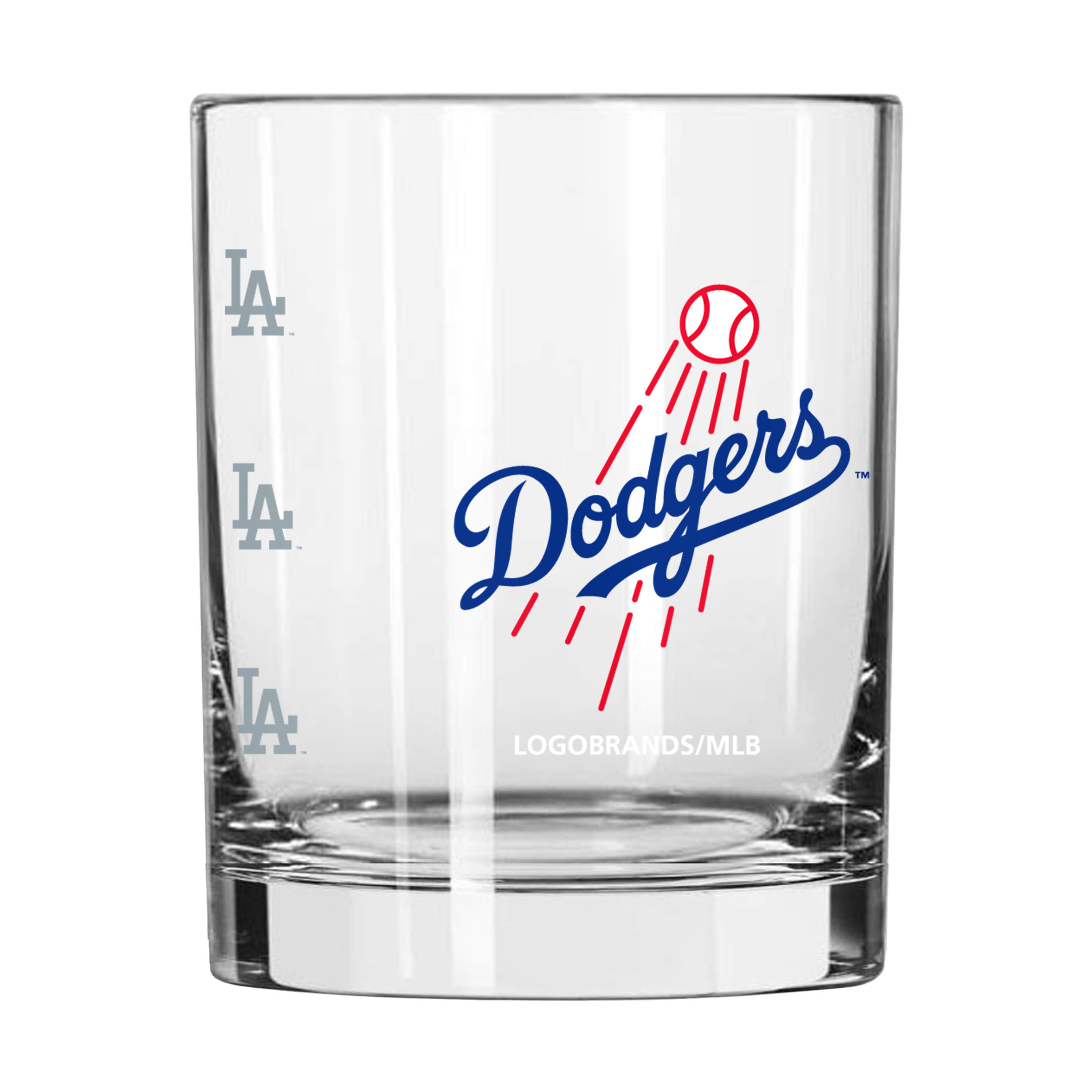 Los Angeles Dodgers 14oz Satin Etch Rocks Glass  