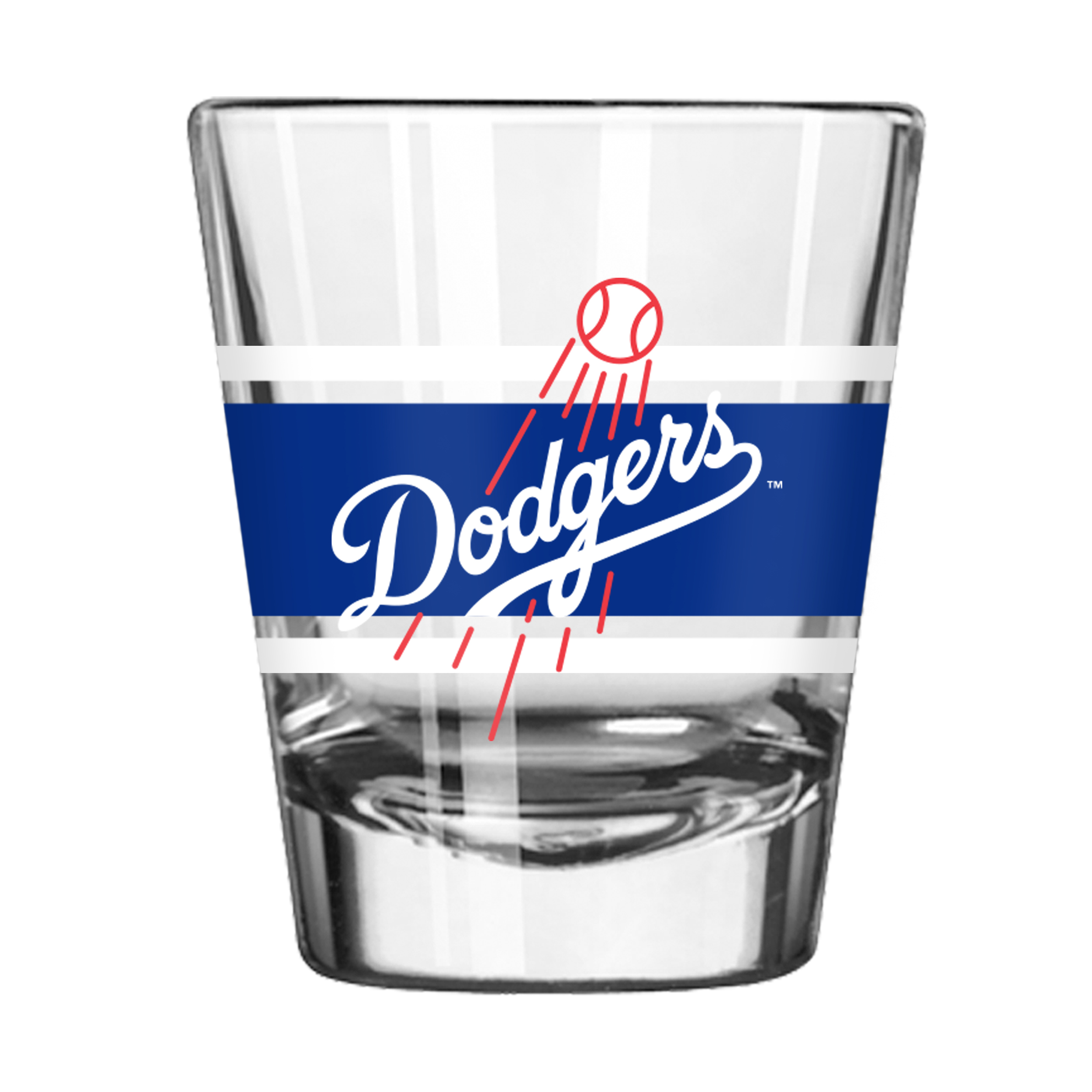Los Angeles Dodgers 2oz Stripe Shot Glass  