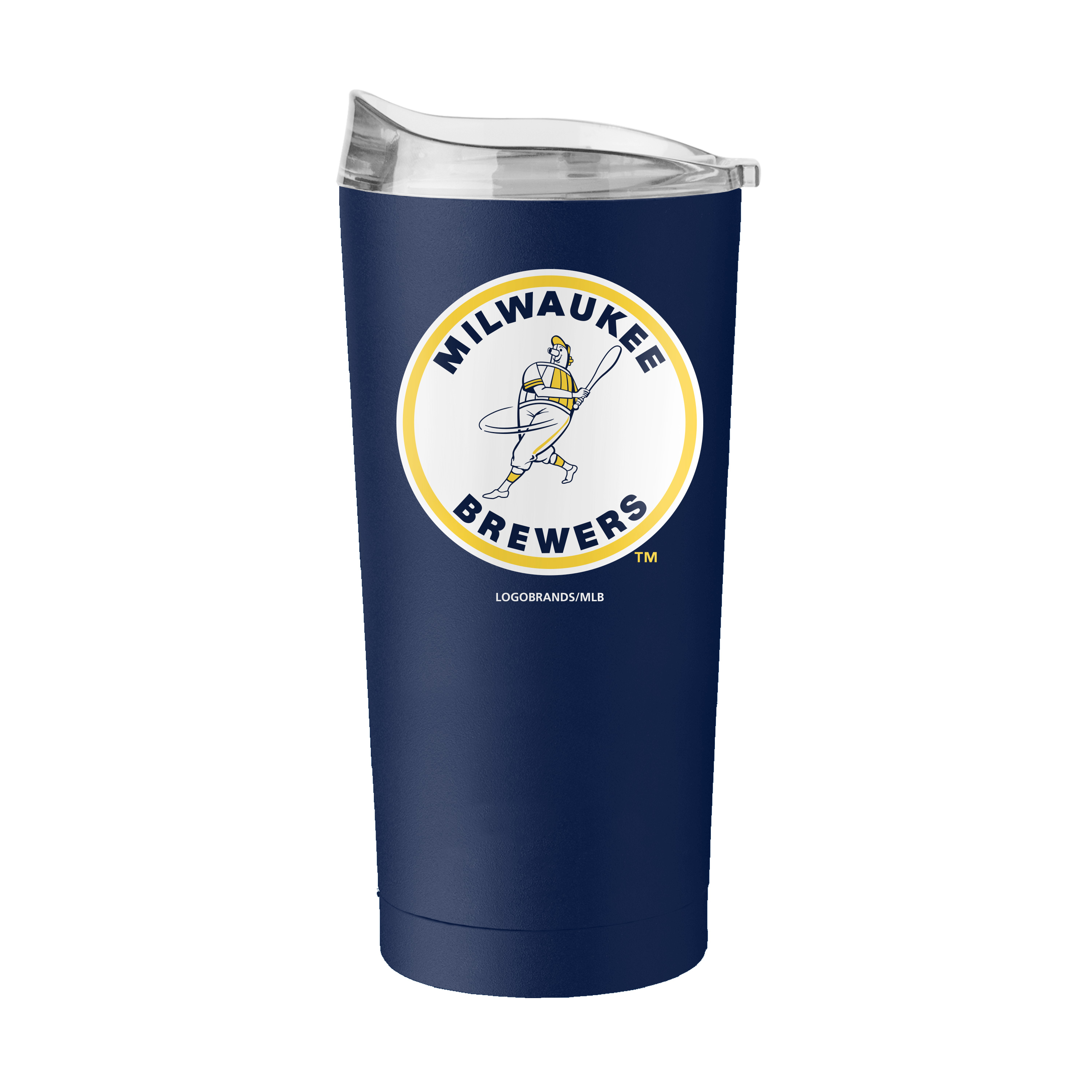 Milwaukee Brewers 20oz Flipside Powder Coat Tumbler  