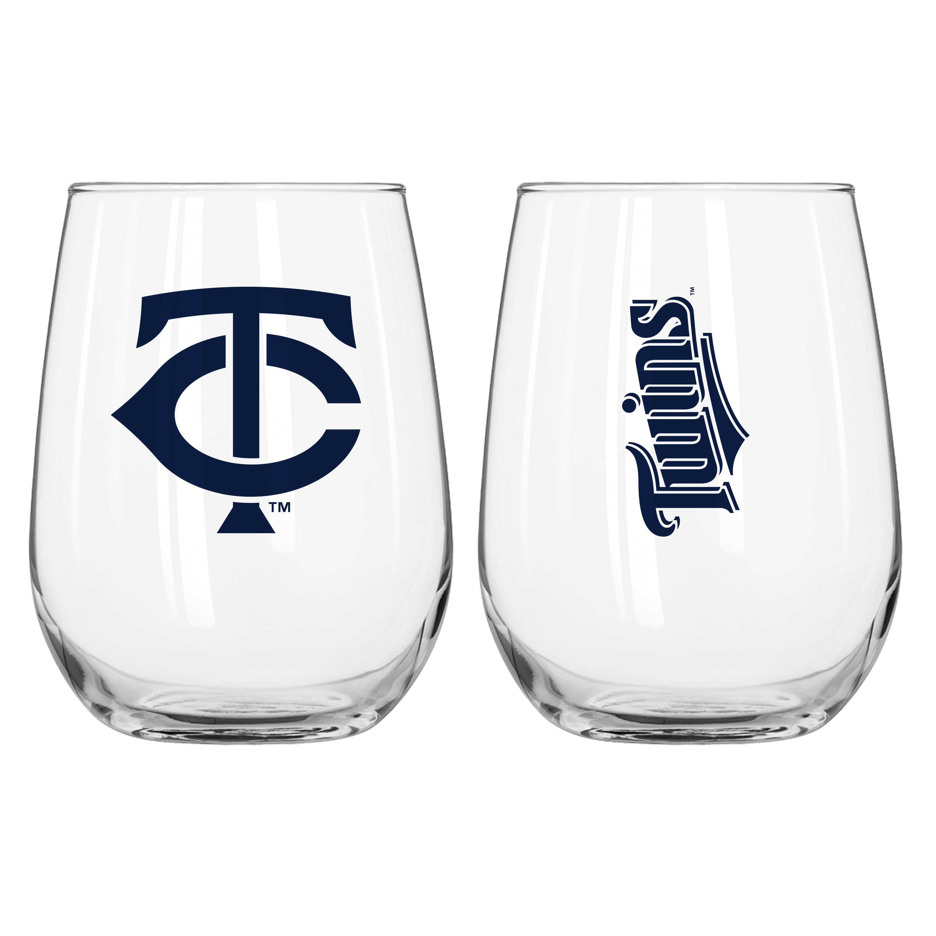 Minnesota Twins 16oz Gameday Curved Beverage Glass  