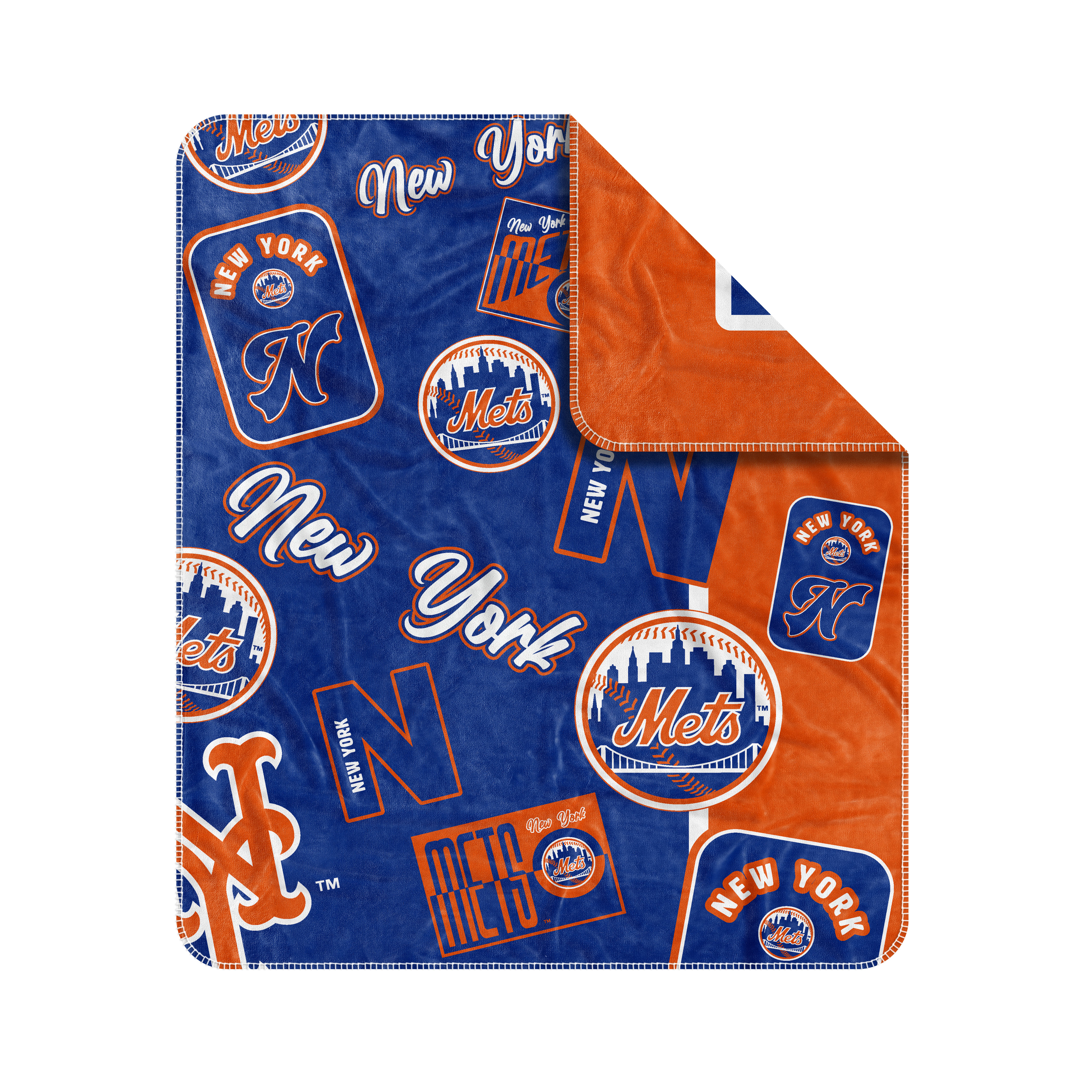 New York Mets Dream Weave Throw 50x60 Blanket 
