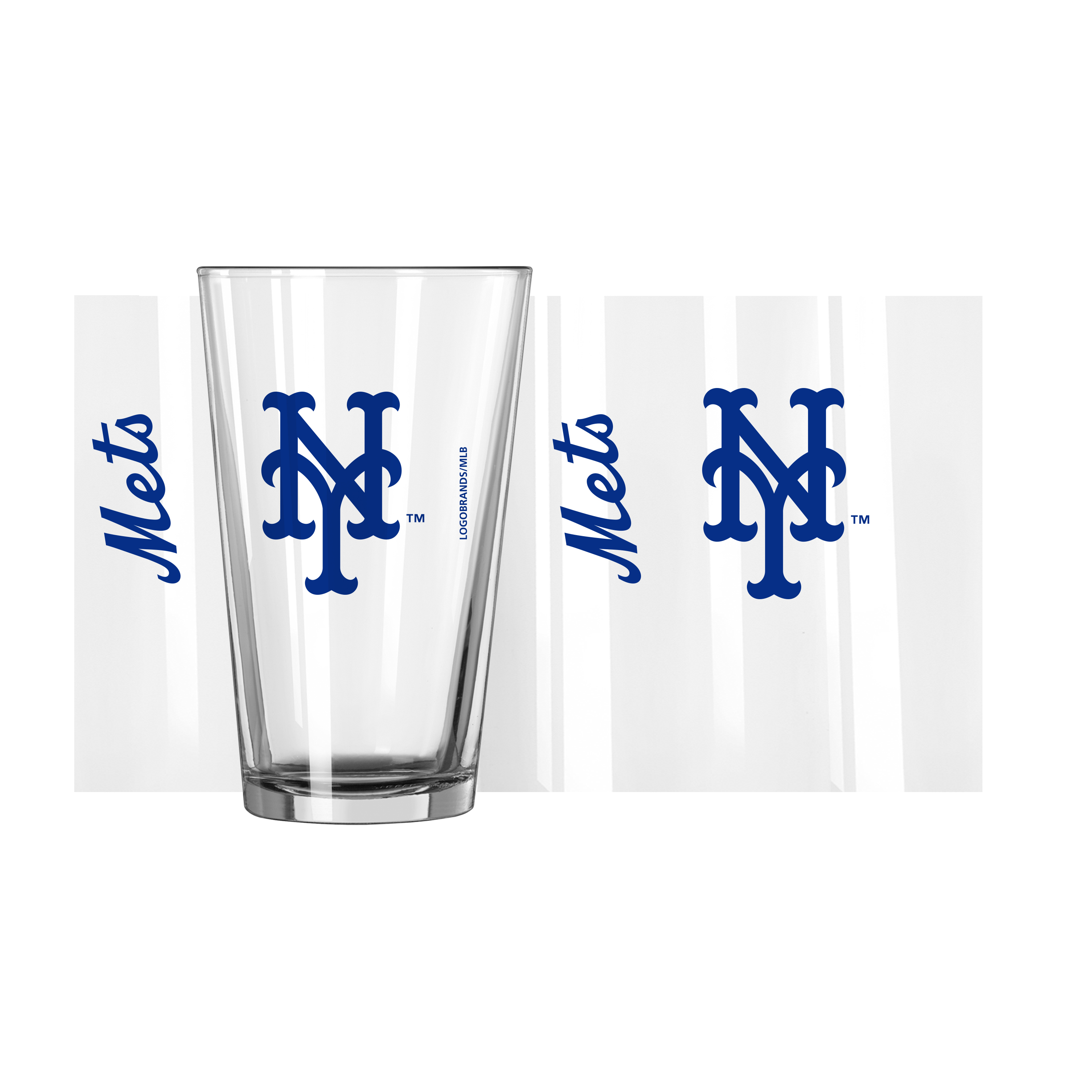 New York Mets 16oz Gameday Pint Glass  