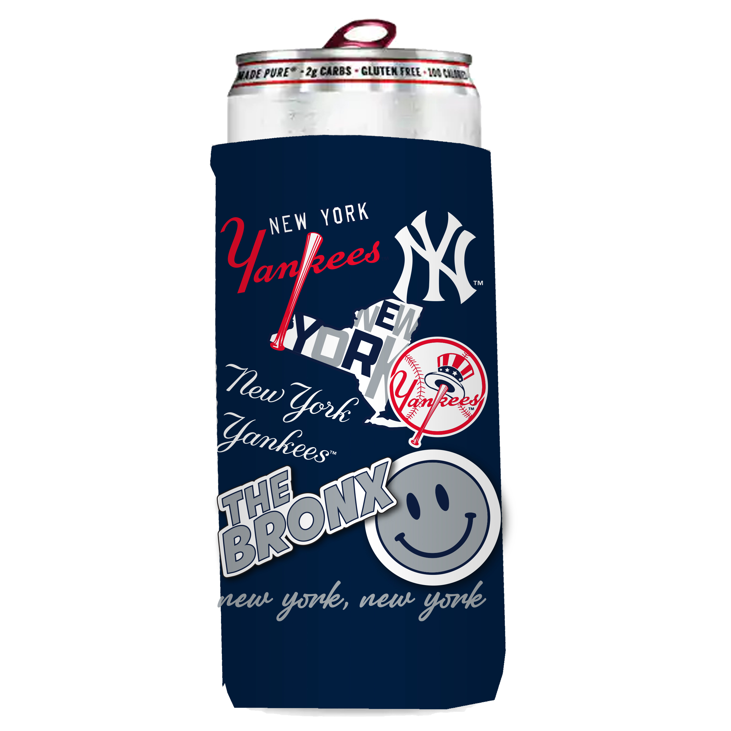 New York Yankees Insulated Native Slim Can Sleeve  