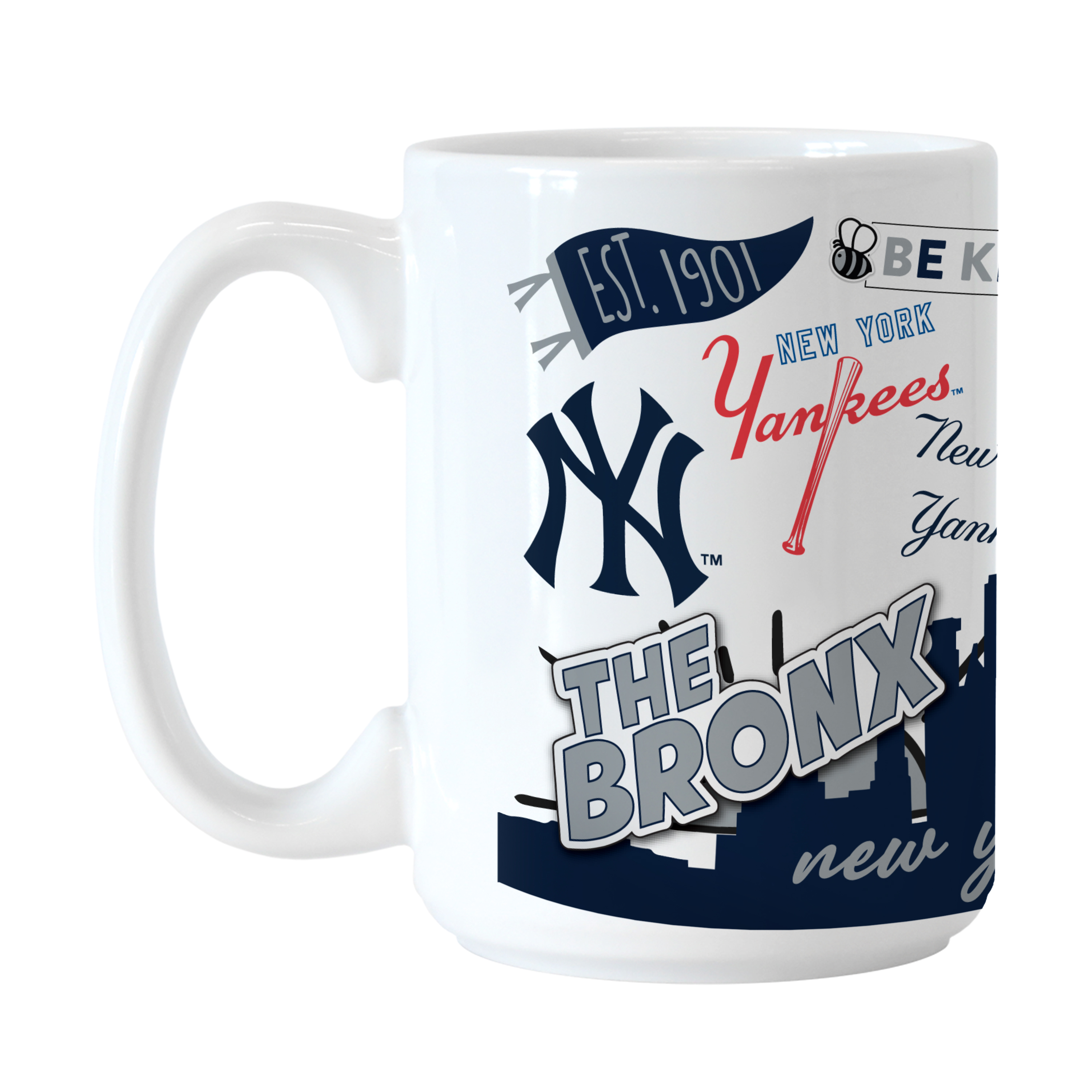 New York Yankees 15oz Native Sublimated Mug  