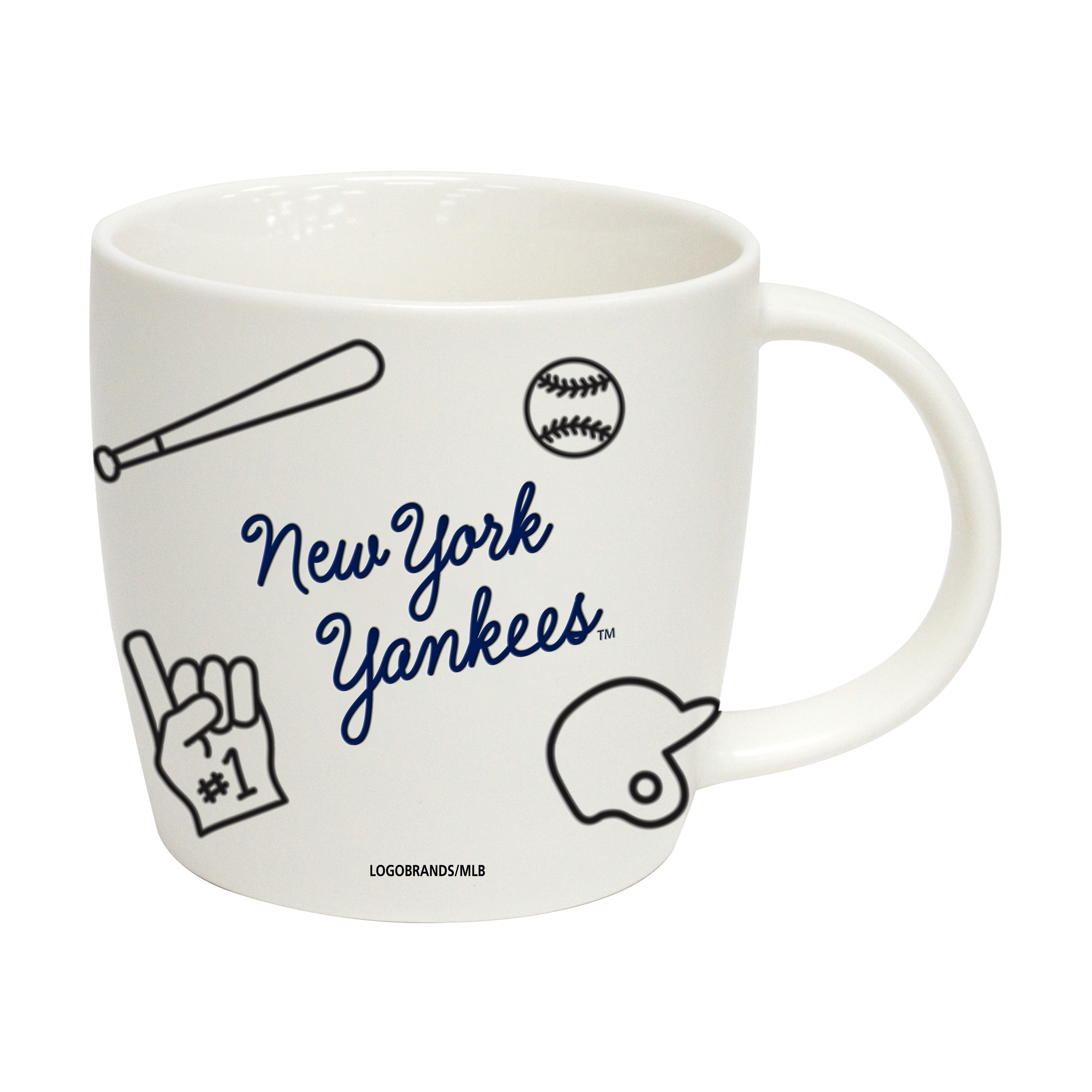 New York Yankees 18oz Playmaker Mug  