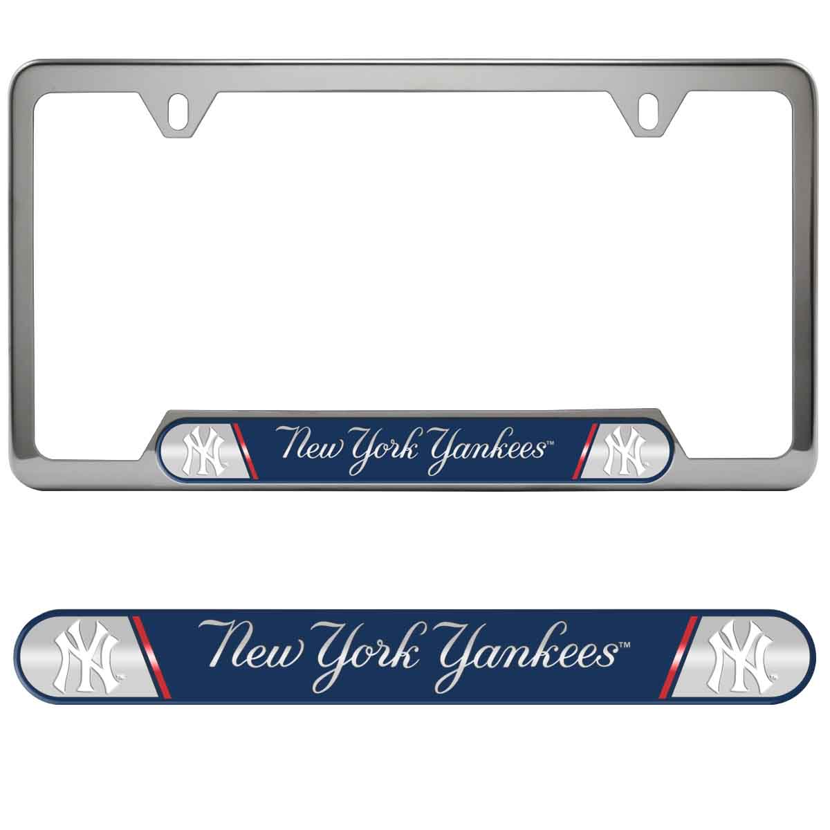 New York Yankees Embossed License Plate Frame  
