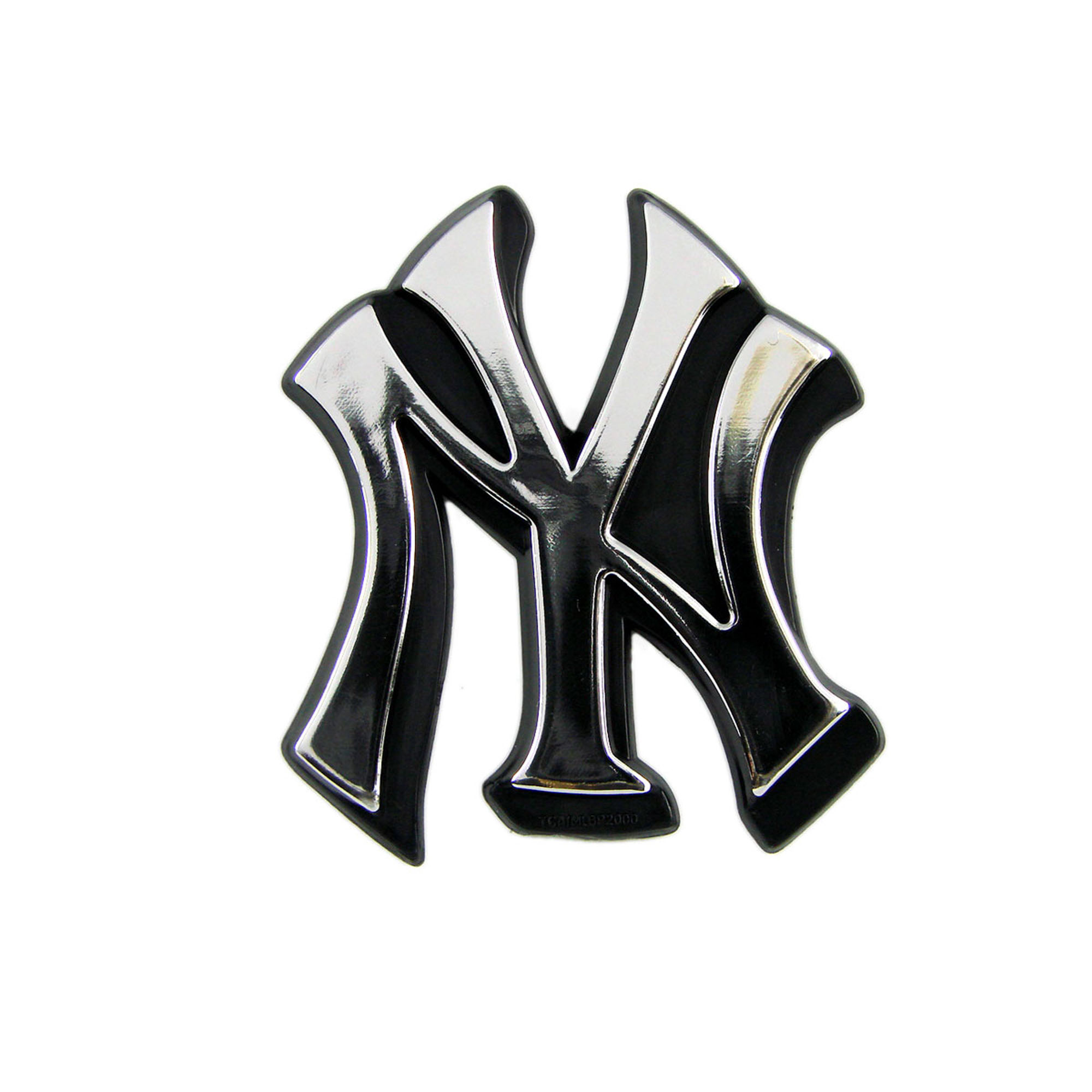New York Yankees Plastic Chrome Emblem  