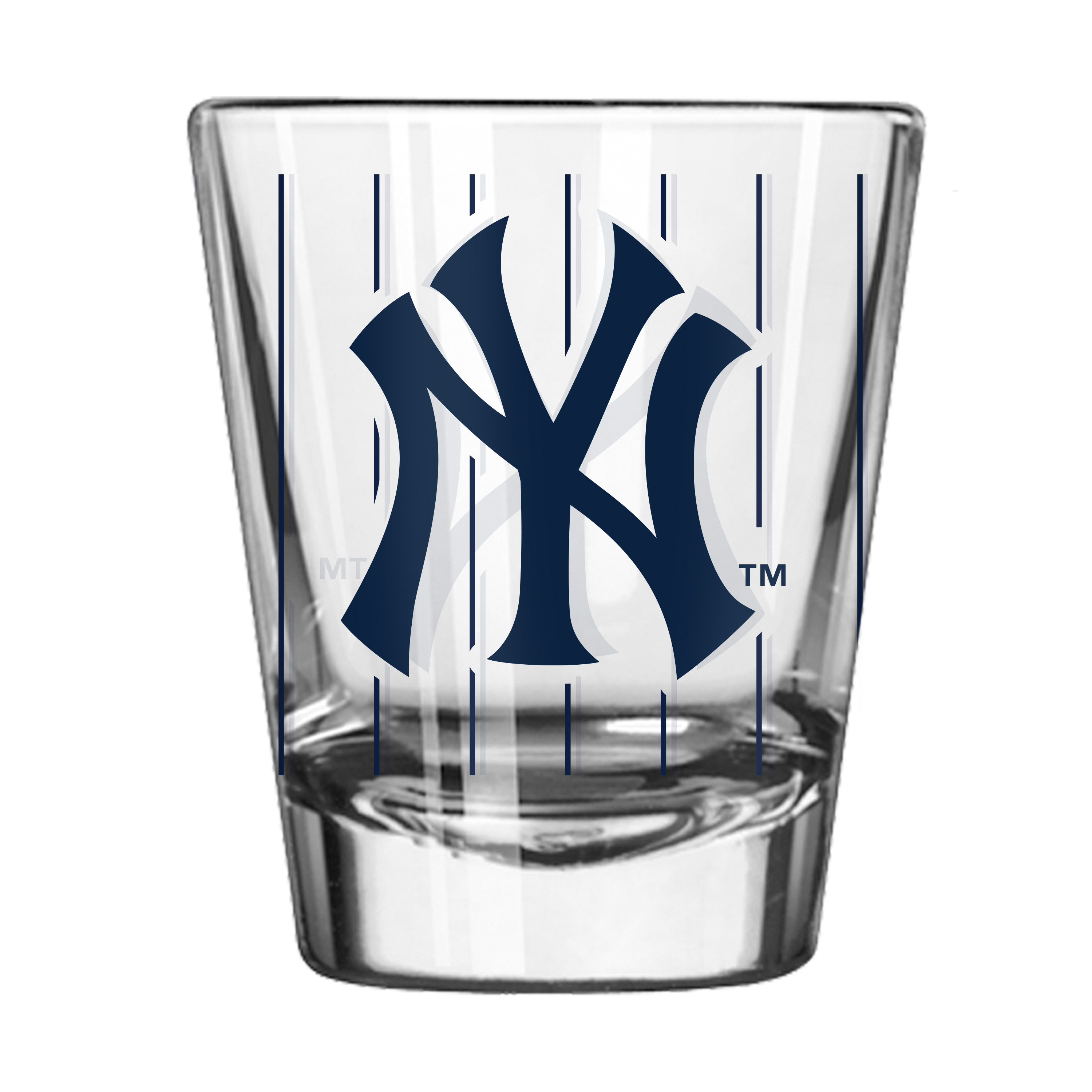 New York Yankees 2oz Pinstripe Shot Glass  