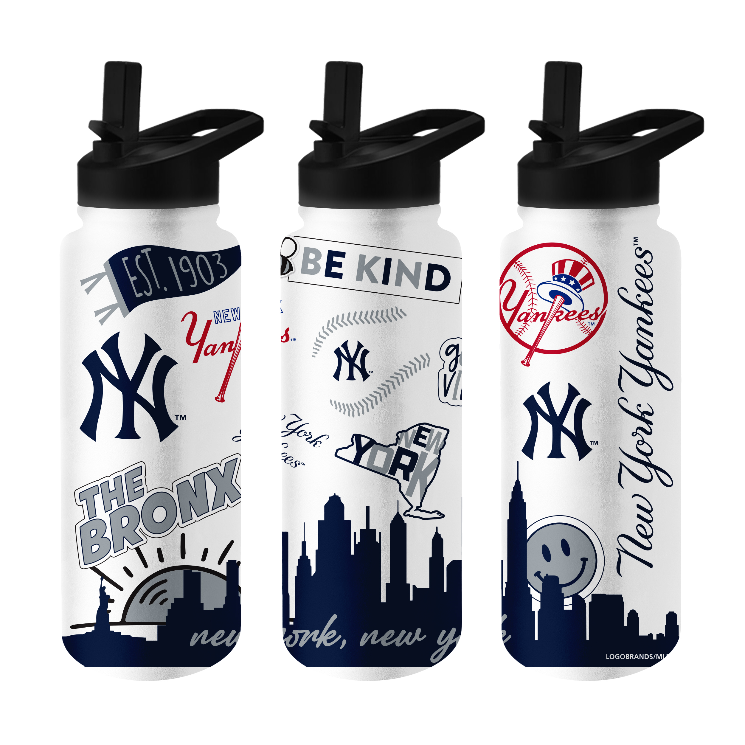New York Yankees 34oz Native Quencher Bottle  