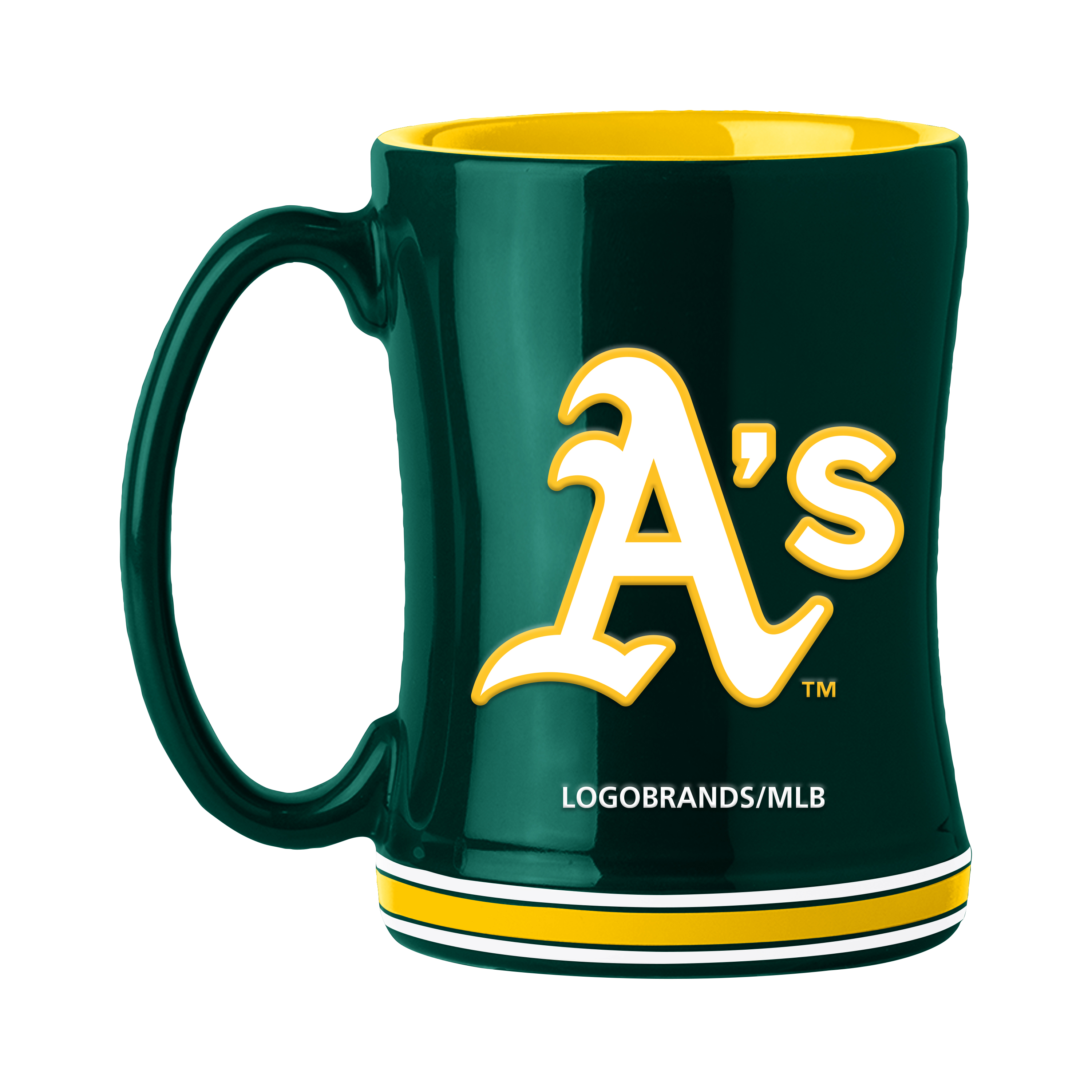 Athletics 14oz Relief Mug  
