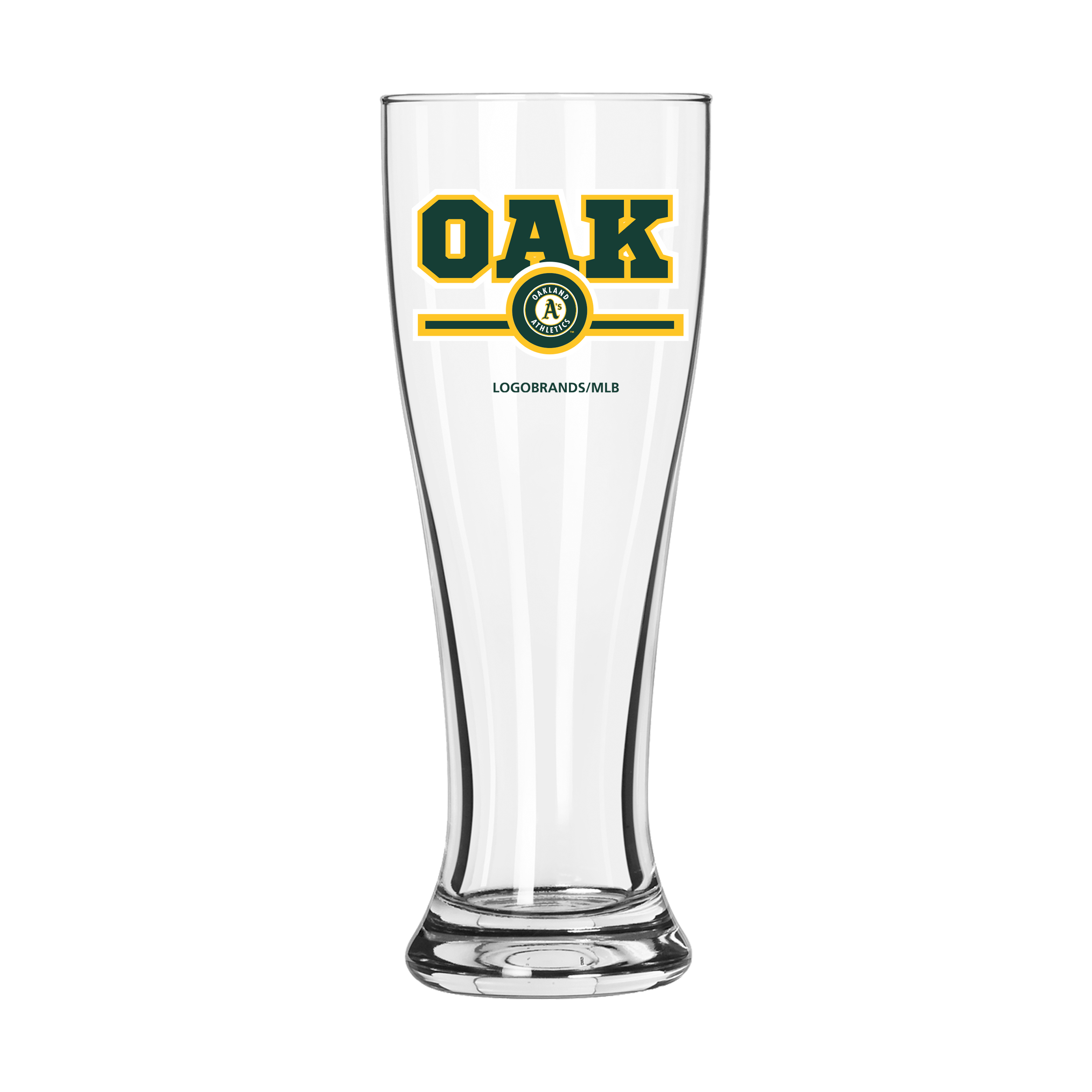Athletics 16oz Letterman Pilsner Glass  