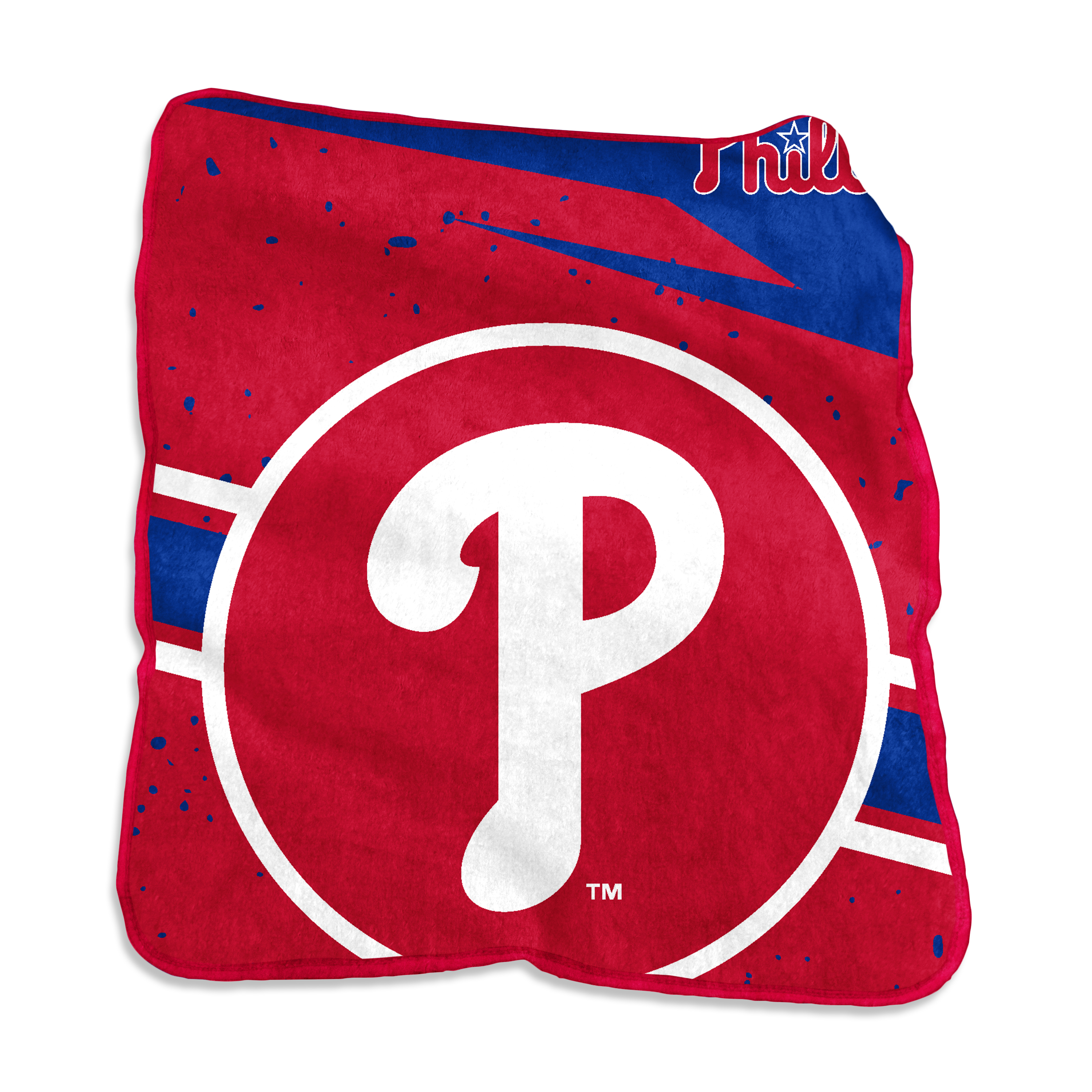 Philadelphia Phillies 60x80 Circle Raschel Blanket  