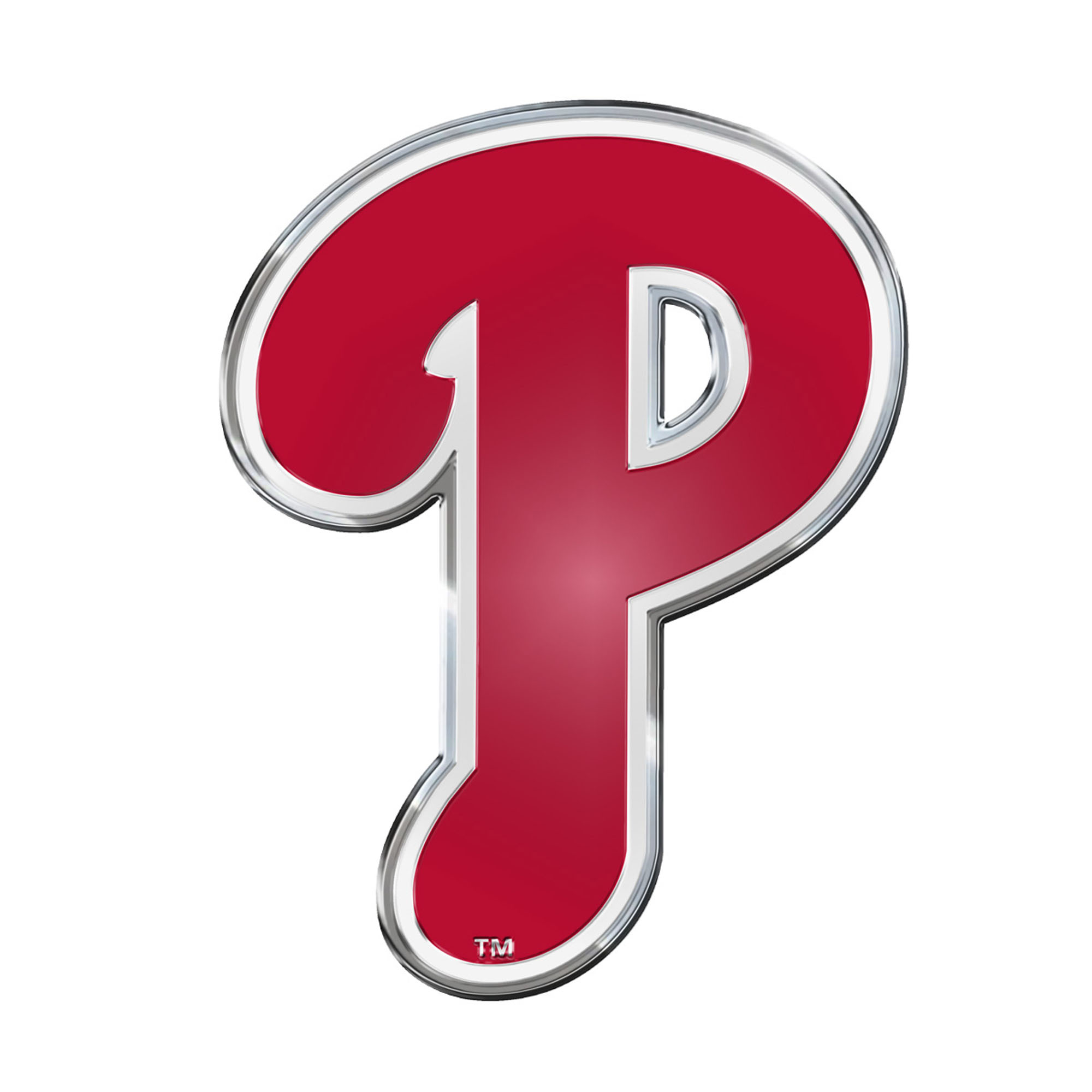 Philadelphia Phillies Embossed Color Emblem  